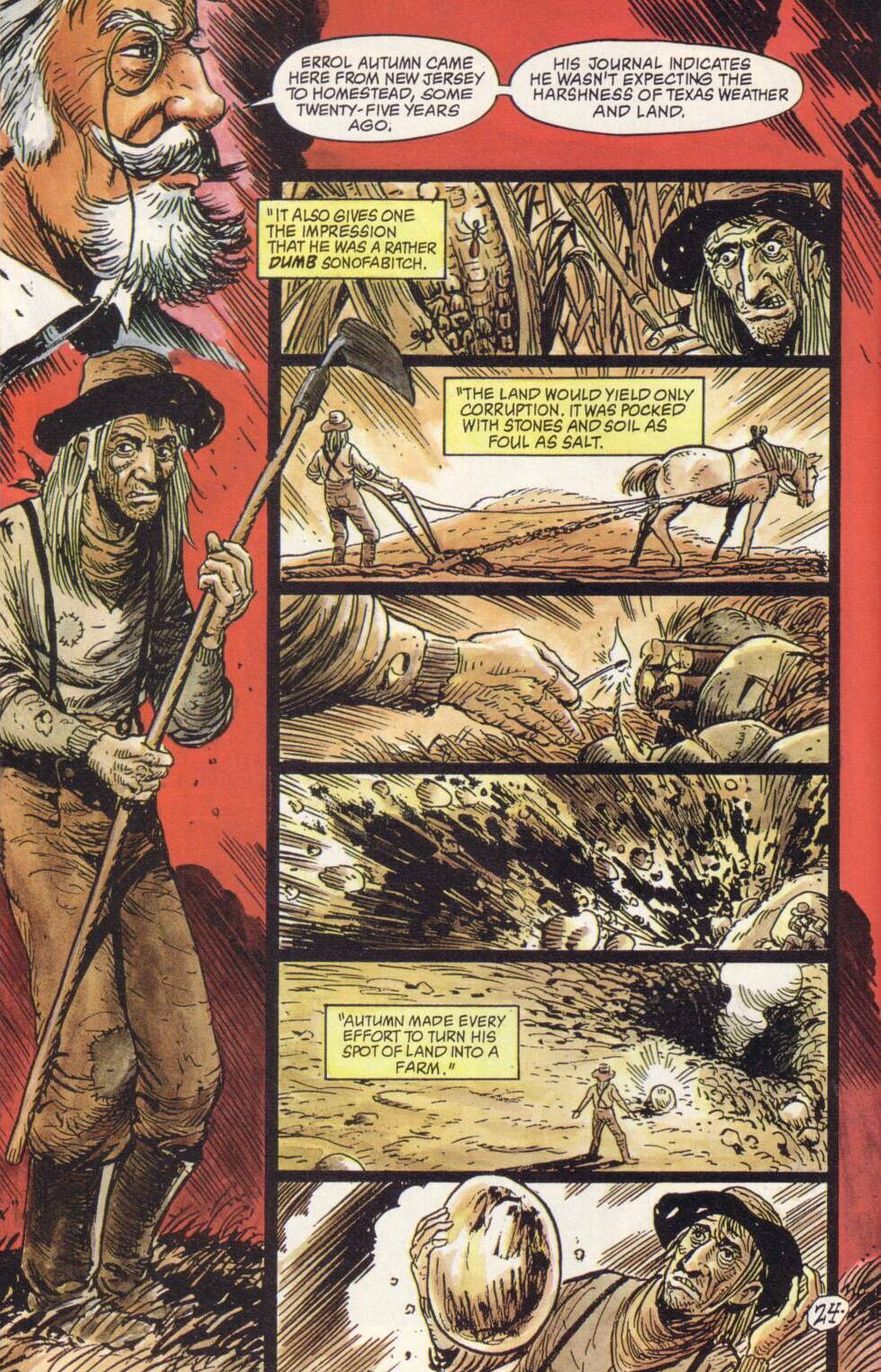 Read online Jonah Hex: Riders of the Worm and Such comic -  Issue #3 - 26