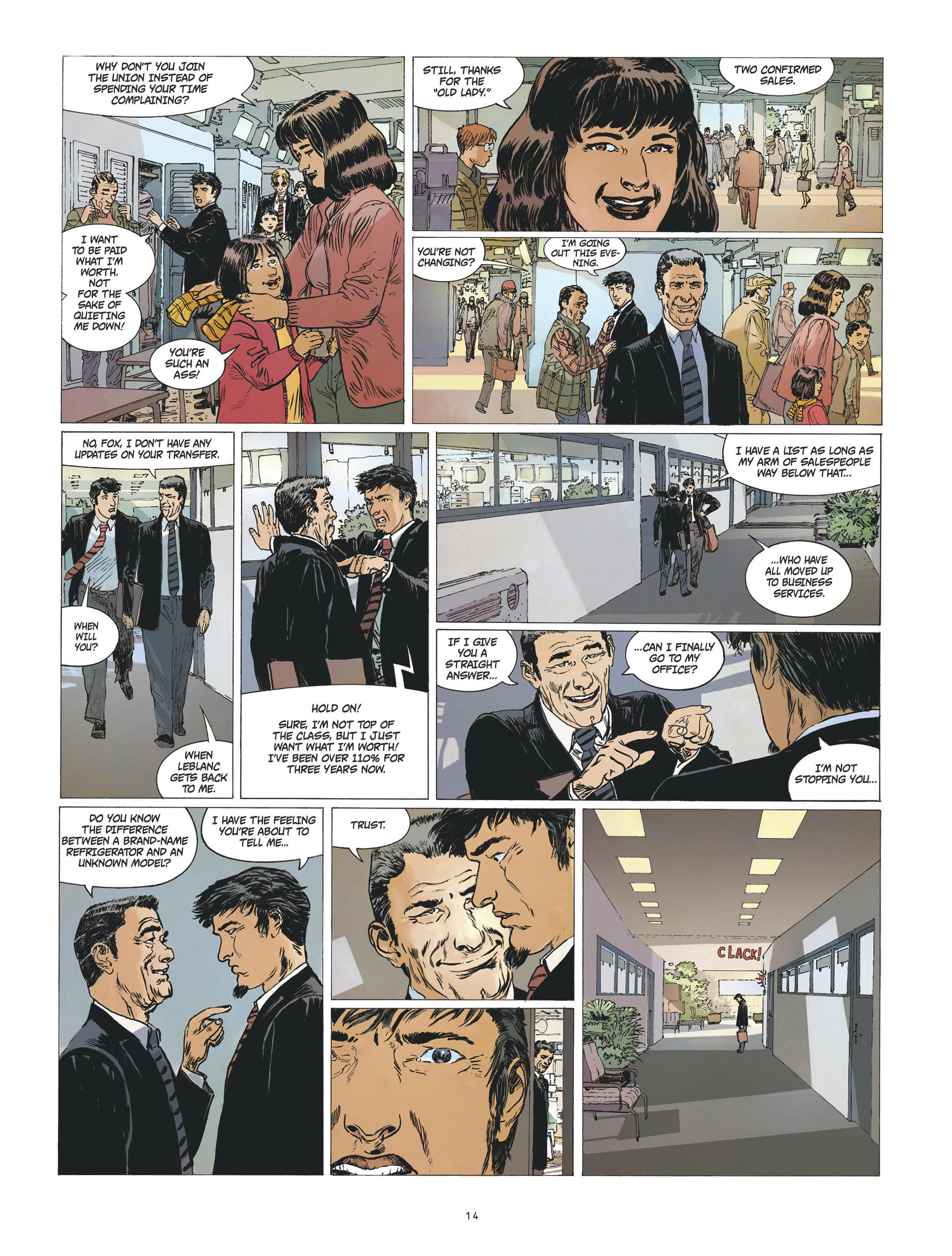 Read online Human Stock Exchange comic -  Issue #1 - 14
