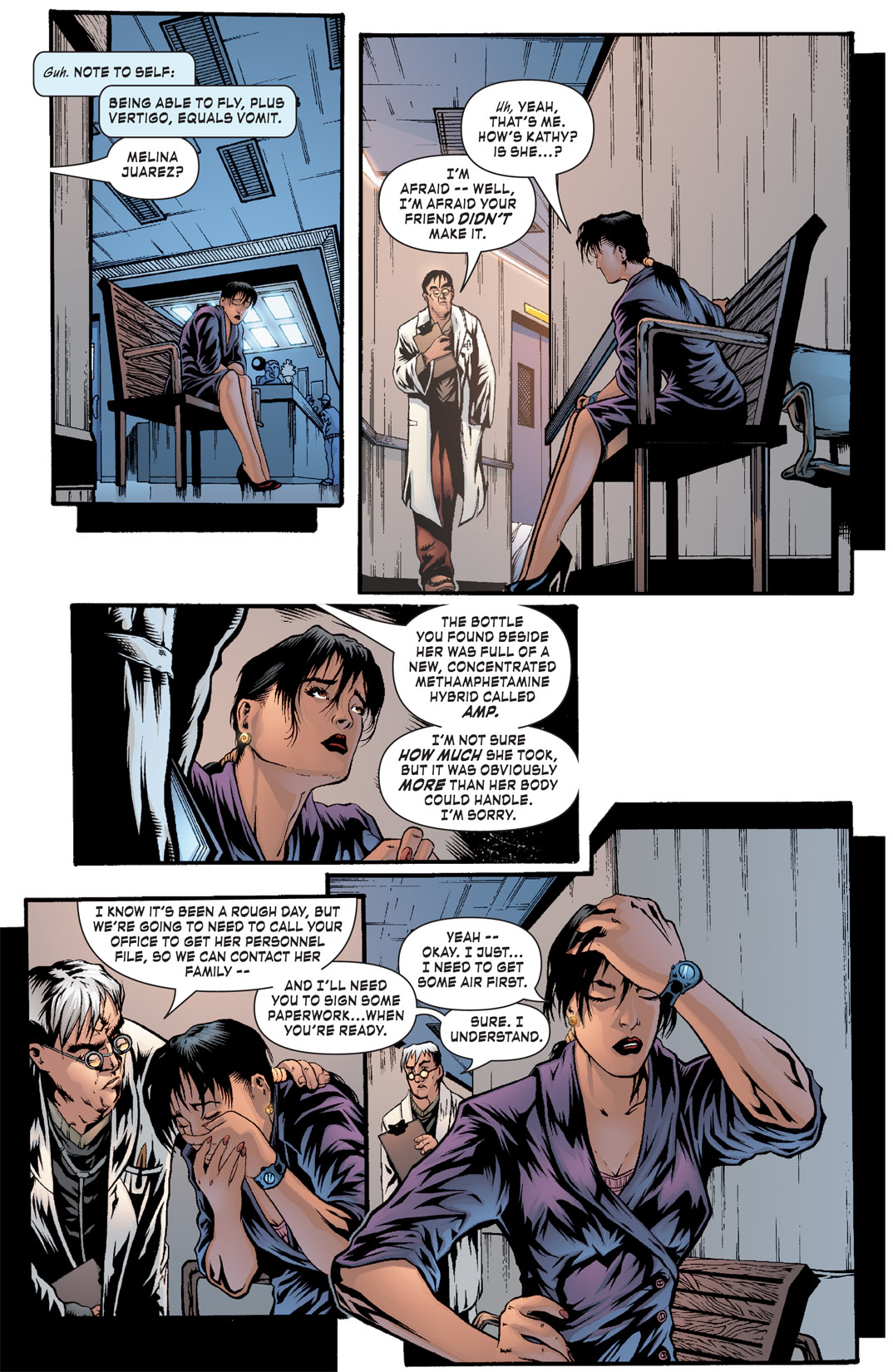 Read online Blacklight comic -  Issue #1 - 21