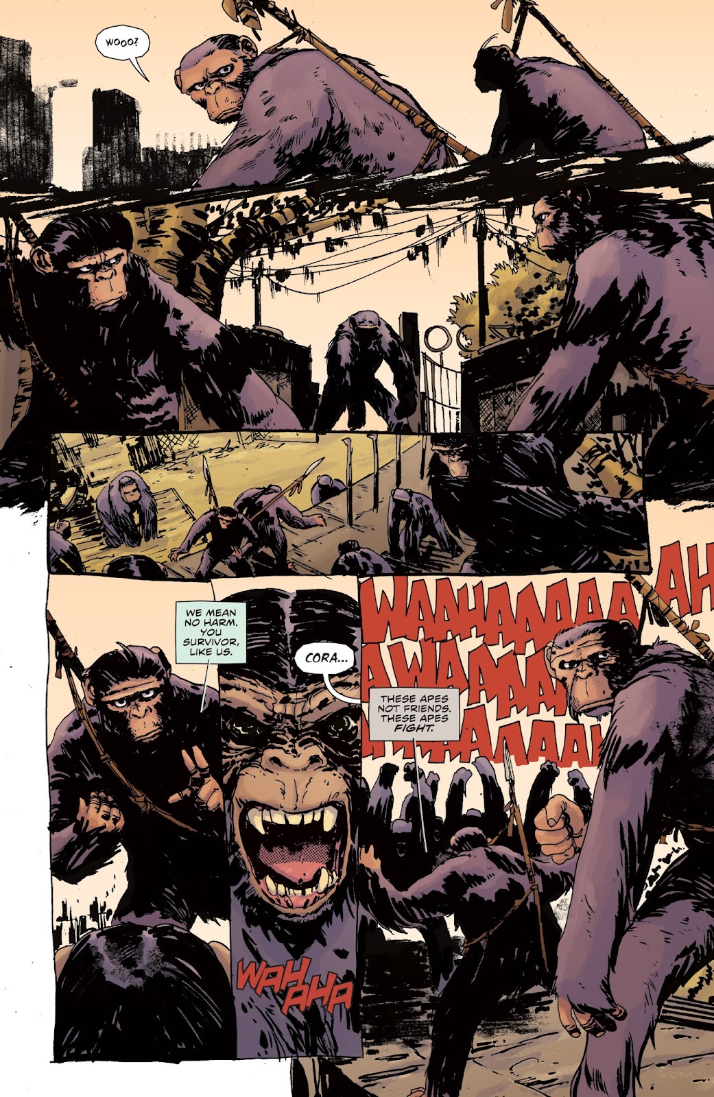 Dawn of the Planet of the Apes issue TPB - Page 55