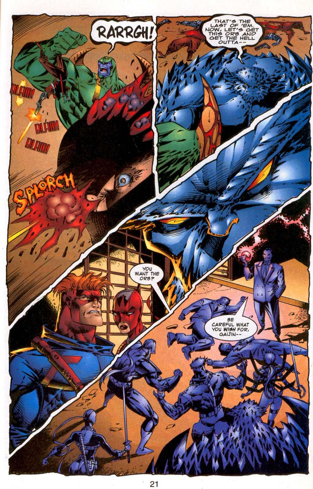 Read online Brigade (1993) comic -  Issue #12 - 25