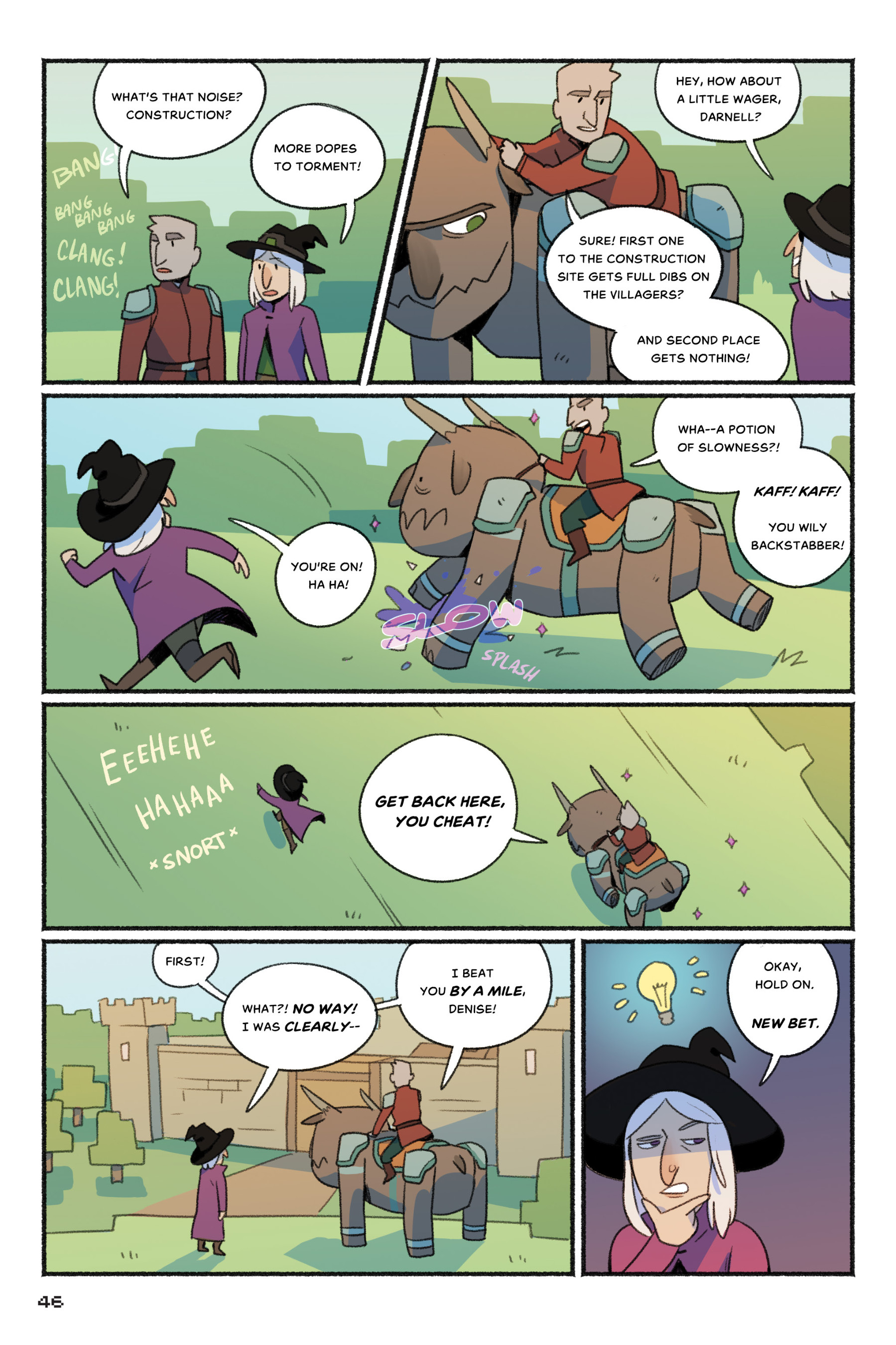 Read online Minecraft: Stories From the Overworld comic -  Issue # TPB - 47