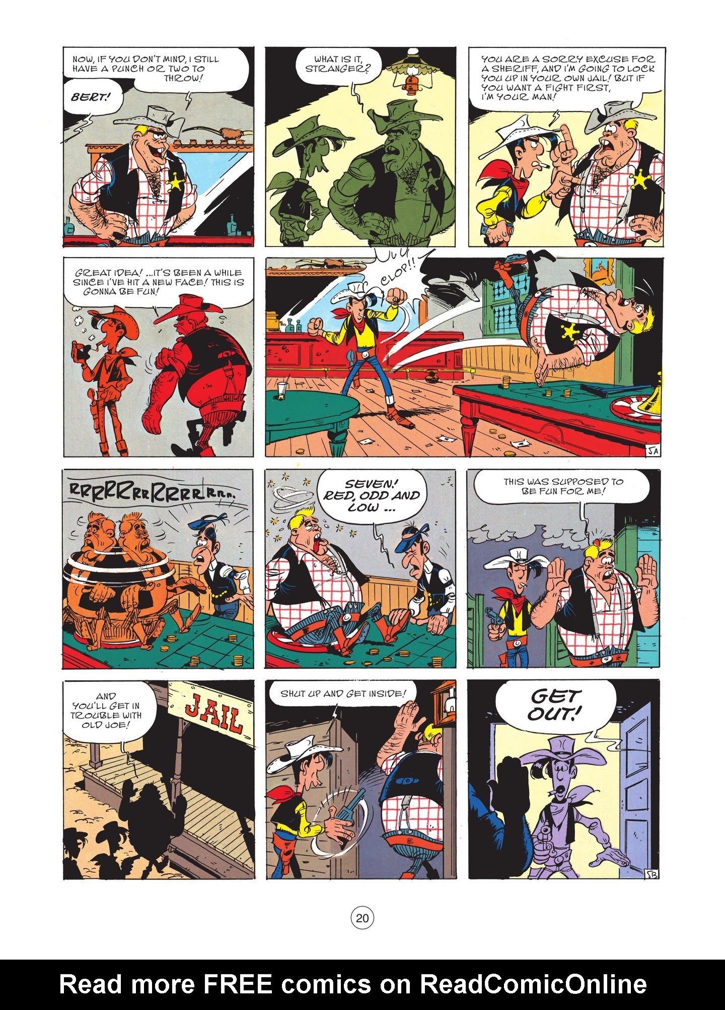 Read online A Lucky Luke Adventure comic -  Issue #81 - 22