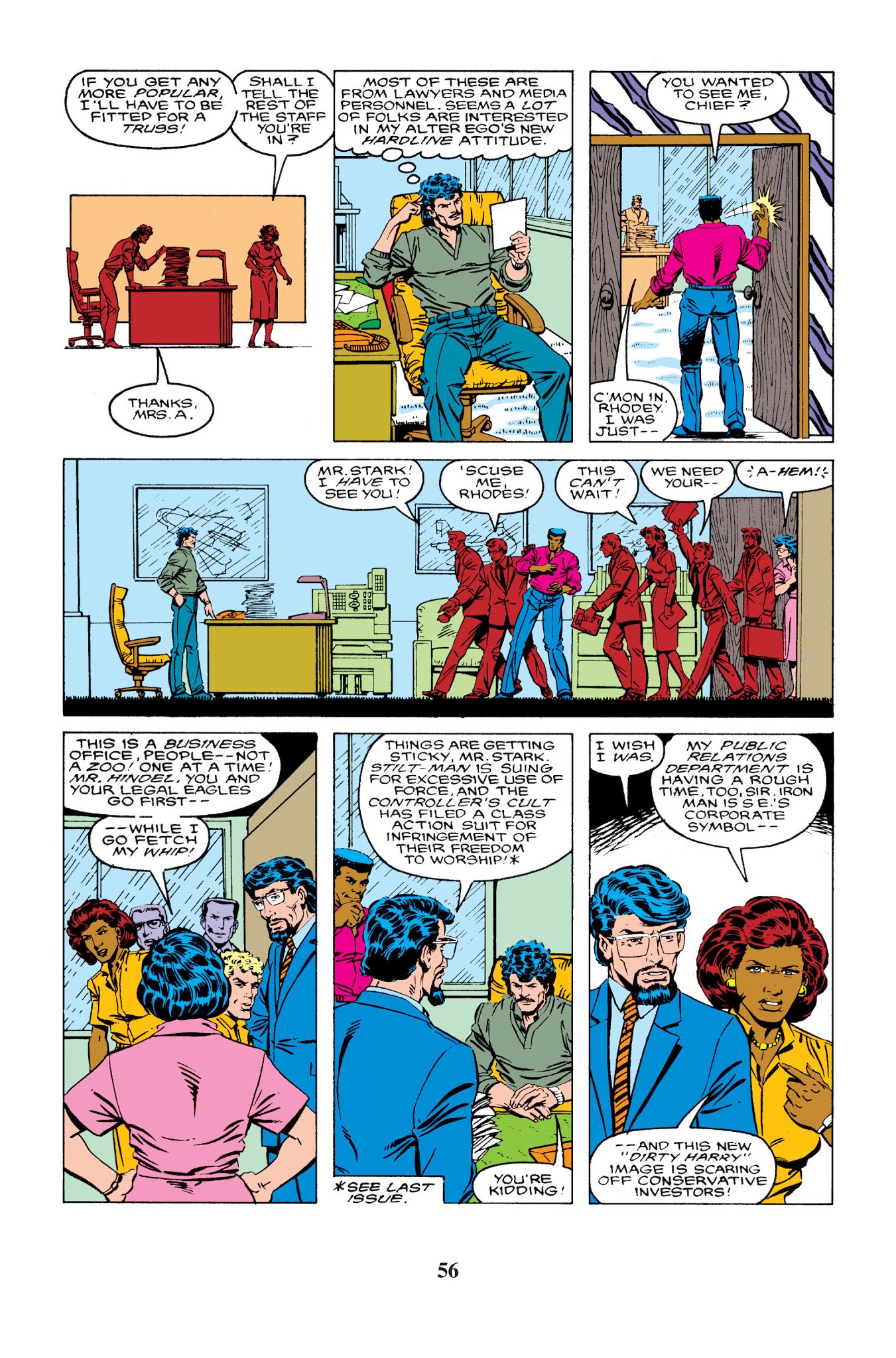 Read online Iron Man Epic Collection comic -  Issue # Stark Wars (Part 3) - 88
