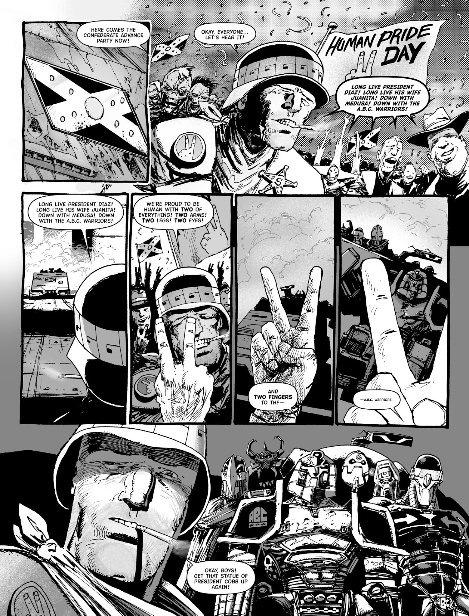 Read online ABC Warriors: The Mek Files comic -  Issue # TPB 3 - 196