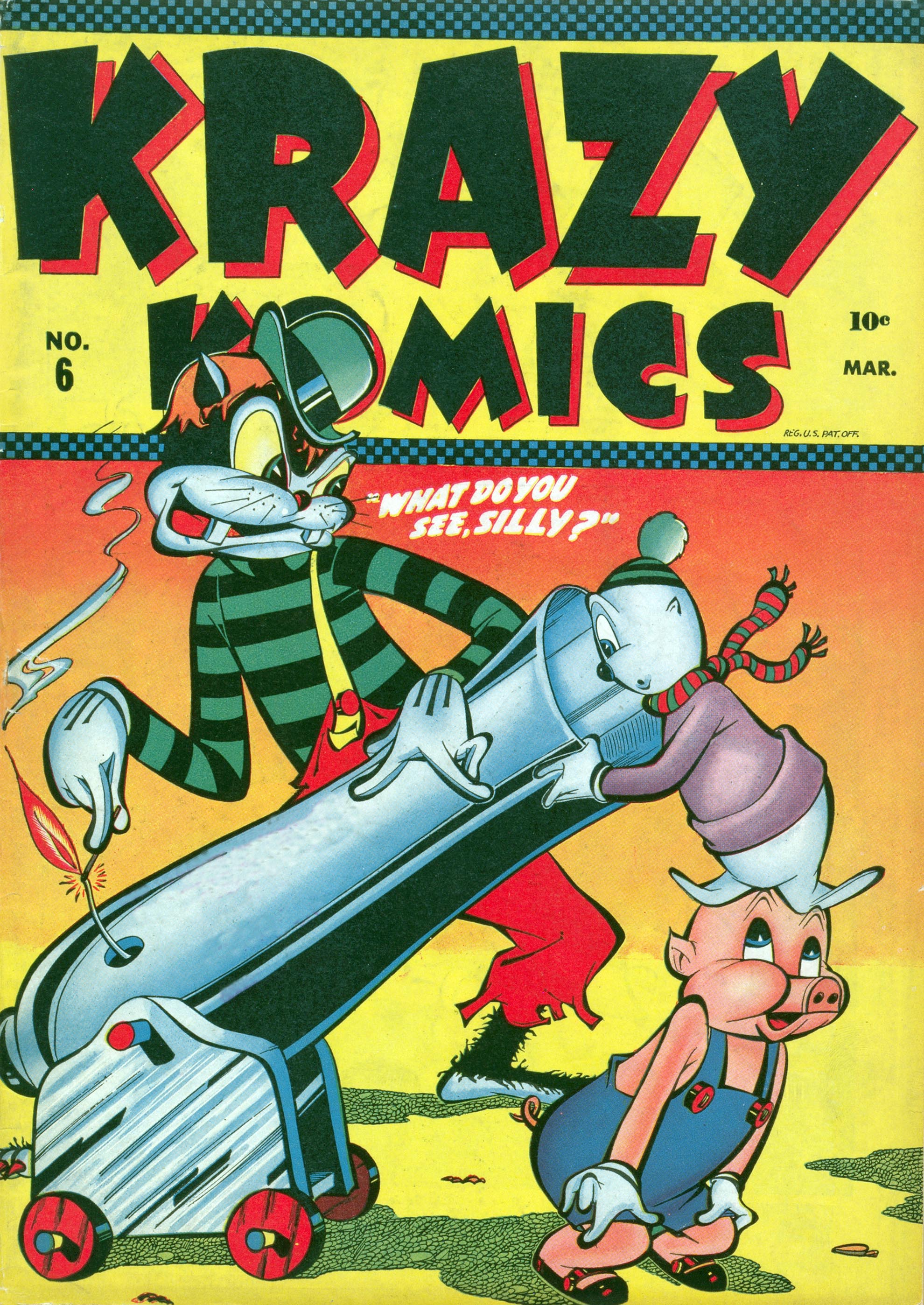 Read online Krazy Komics comic -  Issue #6 - 1
