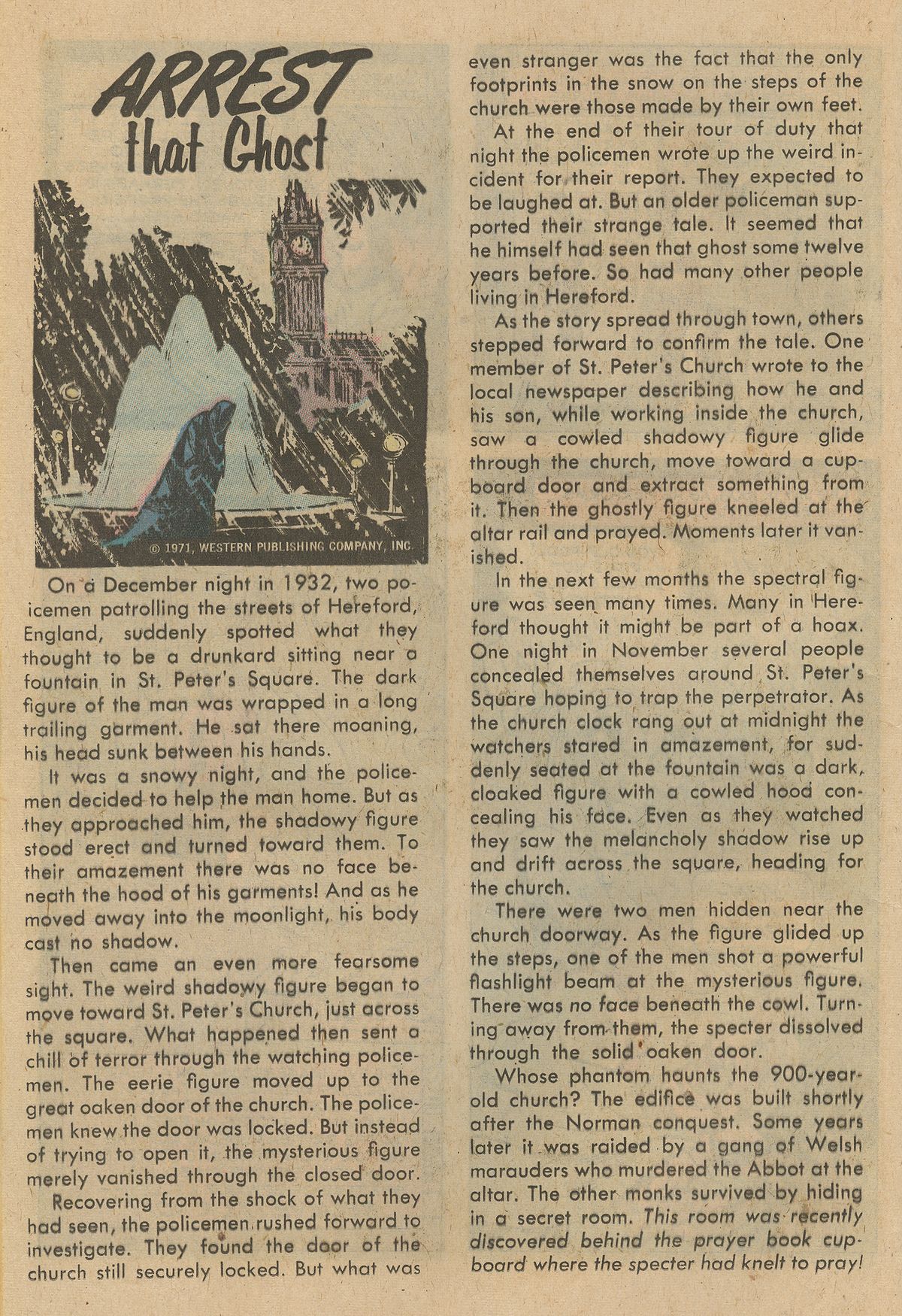 Read online Ripley's Believe it or Not! (1965) comic -  Issue #93 - 12