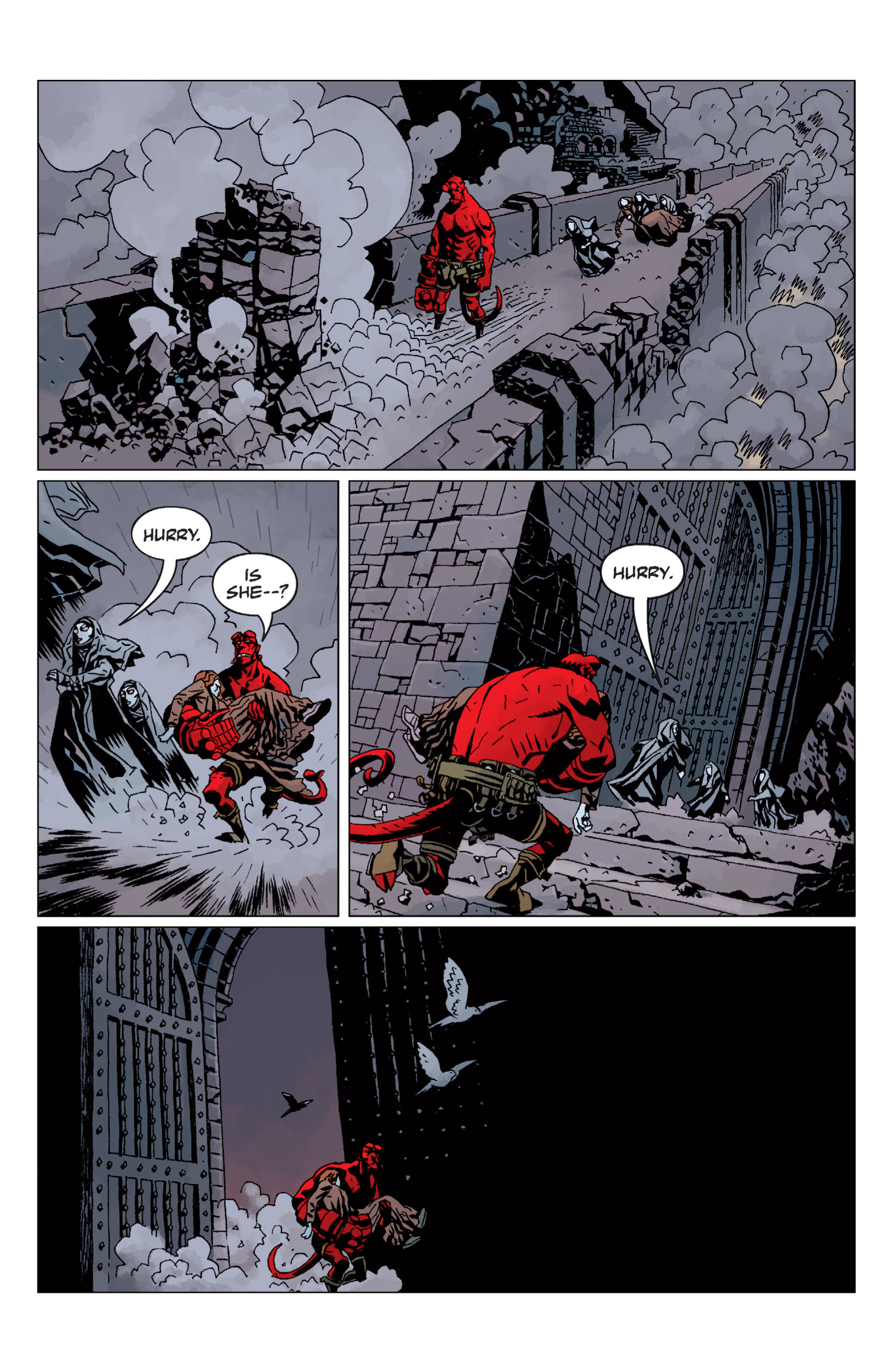 Read online Hellboy comic -  Issue #9 - 108