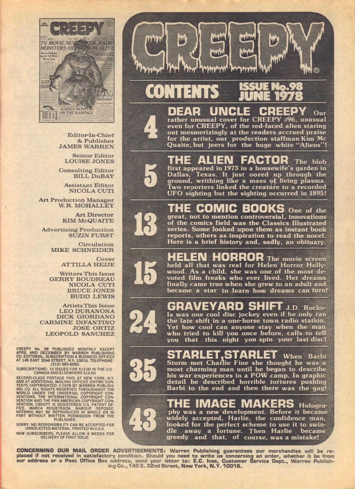 Creepy (1964) Issue #98 #98 - English 3
