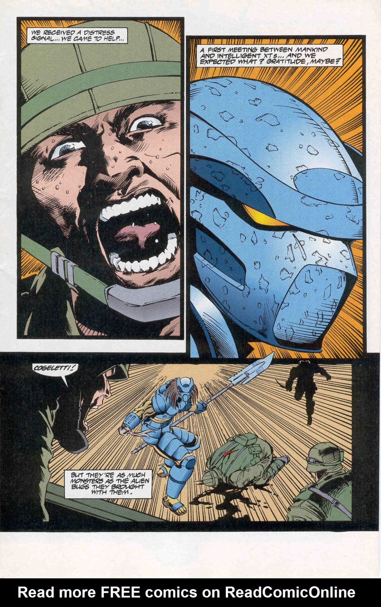 Read online Aliens vs. Predator: Duel comic -  Issue #2 - 3