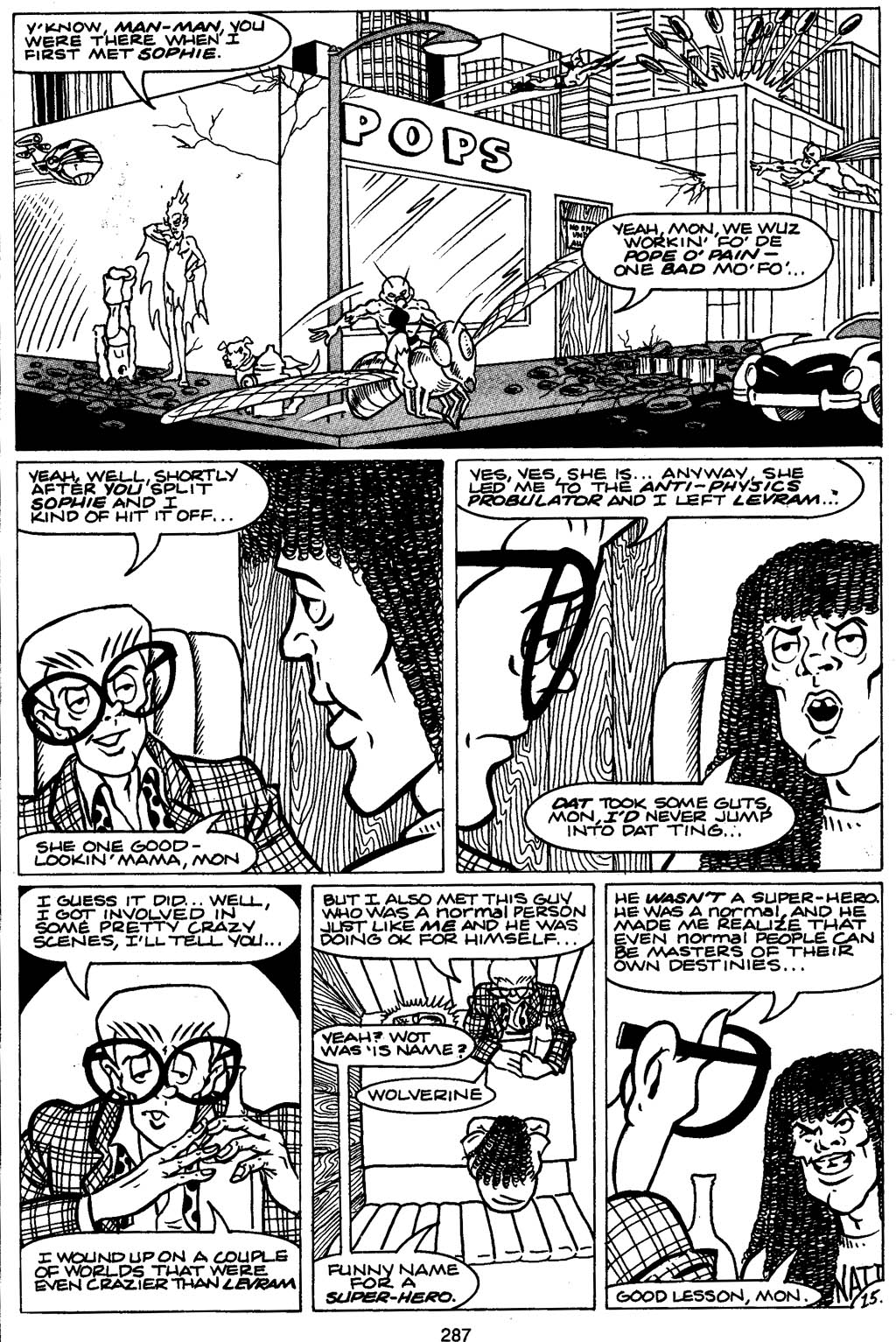 Read online Normalman - The Novel comic -  Issue # TPB (Part 3) - 87