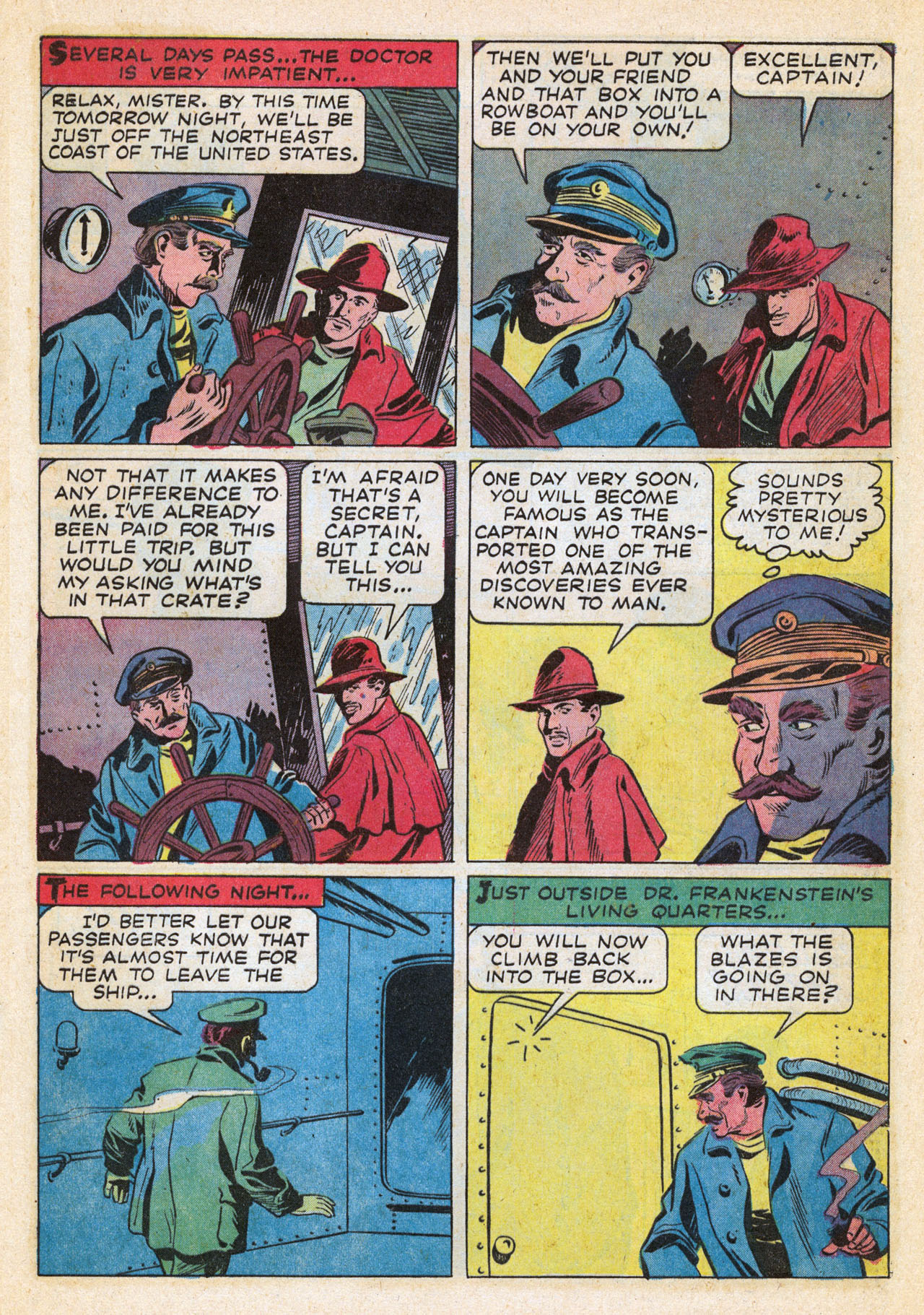 Read online Frankenstein (1964) comic -  Issue #1 - 17