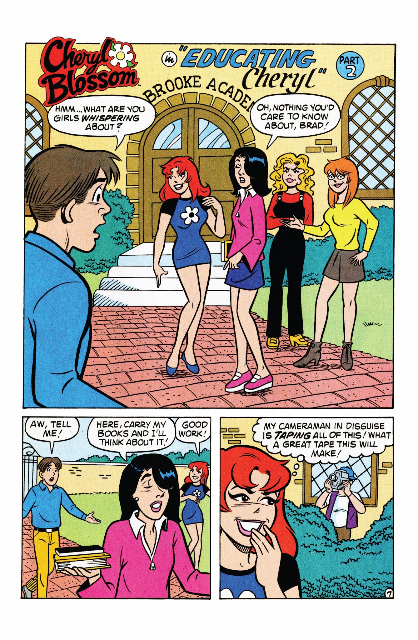Read online Cheryl Blossom comic -  Issue #7 - 10