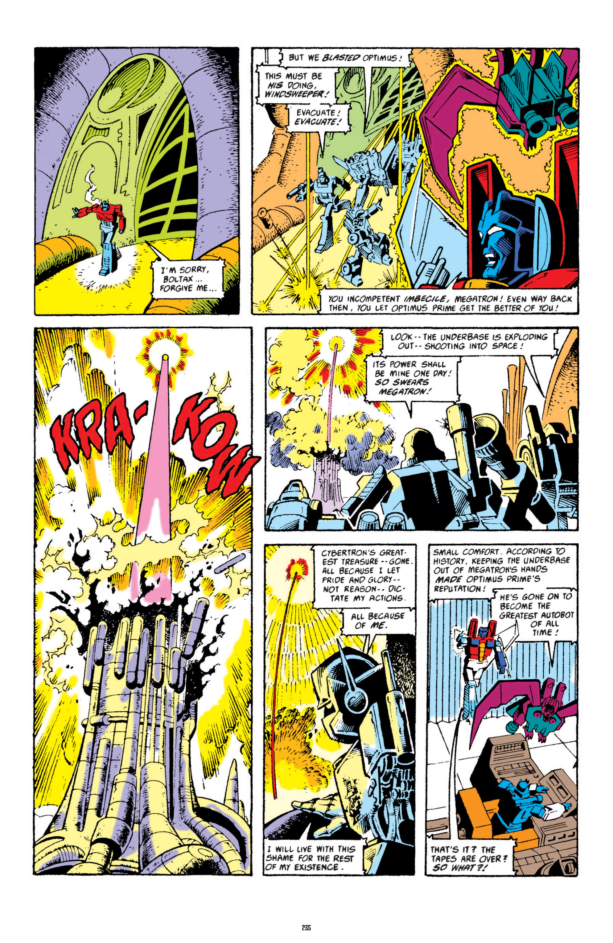 Read online The Transformers Classics comic -  Issue # TPB 4 - 236