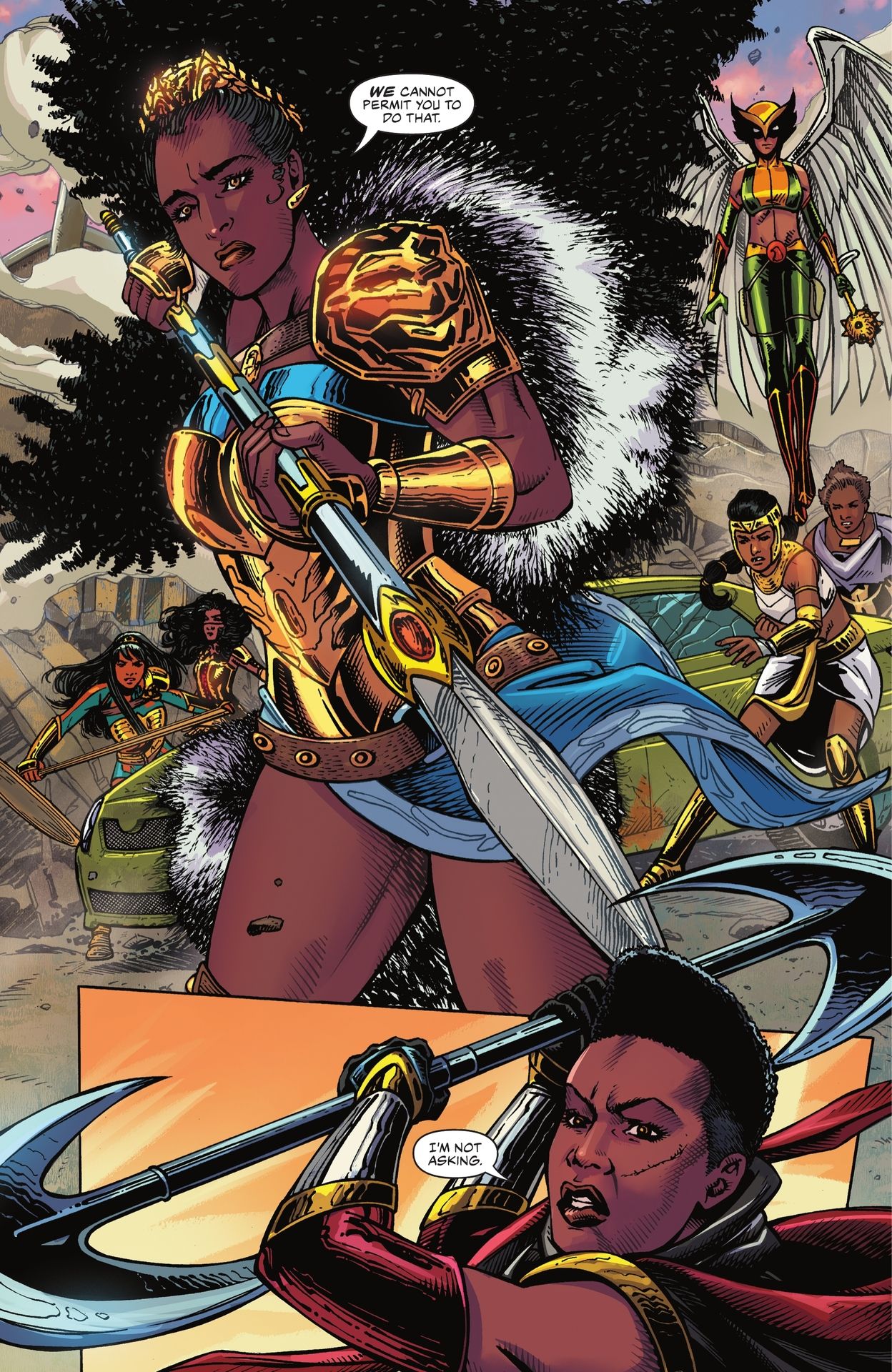 Read online Nubia: Queen of the Amazons comic -  Issue #3 - 9