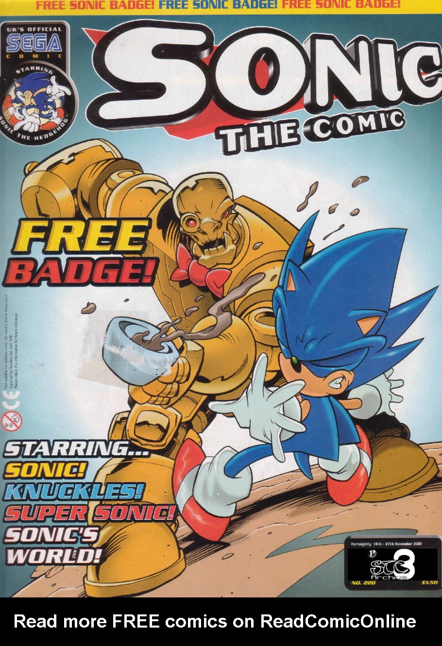 Read online Sonic the Comic comic -  Issue #220 - 1
