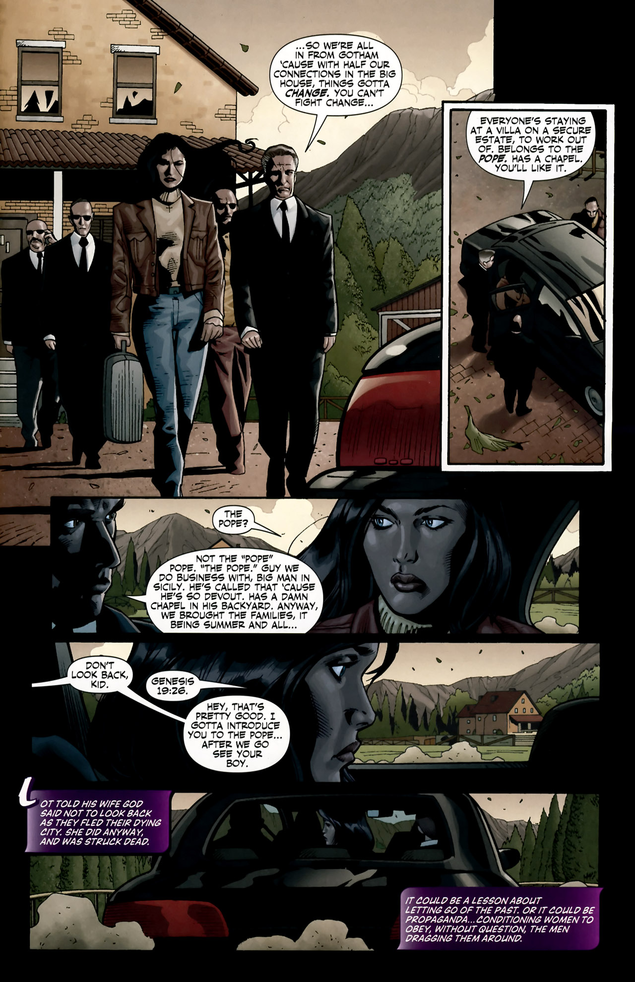 Read online Huntress: Year One comic -  Issue #1 - 19