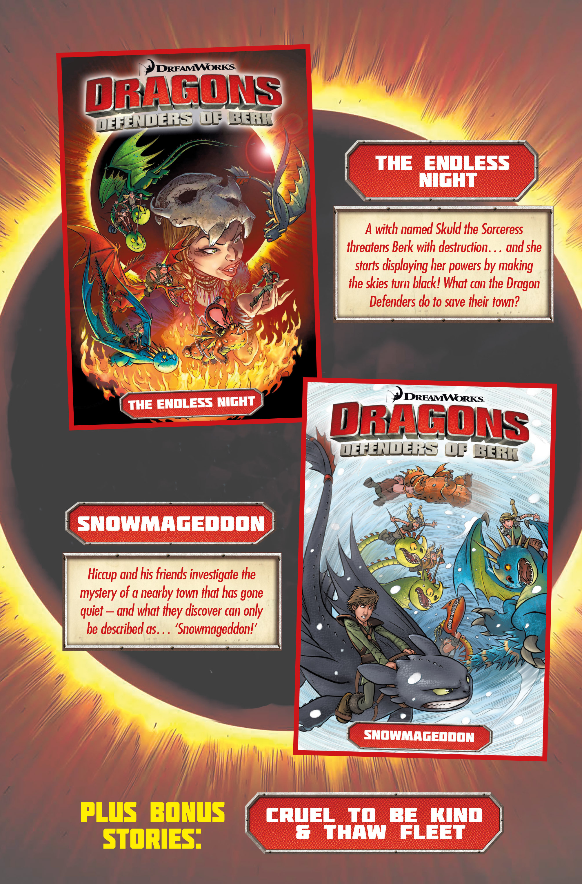 Read online DreamWorks Dragons: Defenders of Berk Collection: Fire & Ice comic -  Issue # TPB - 4