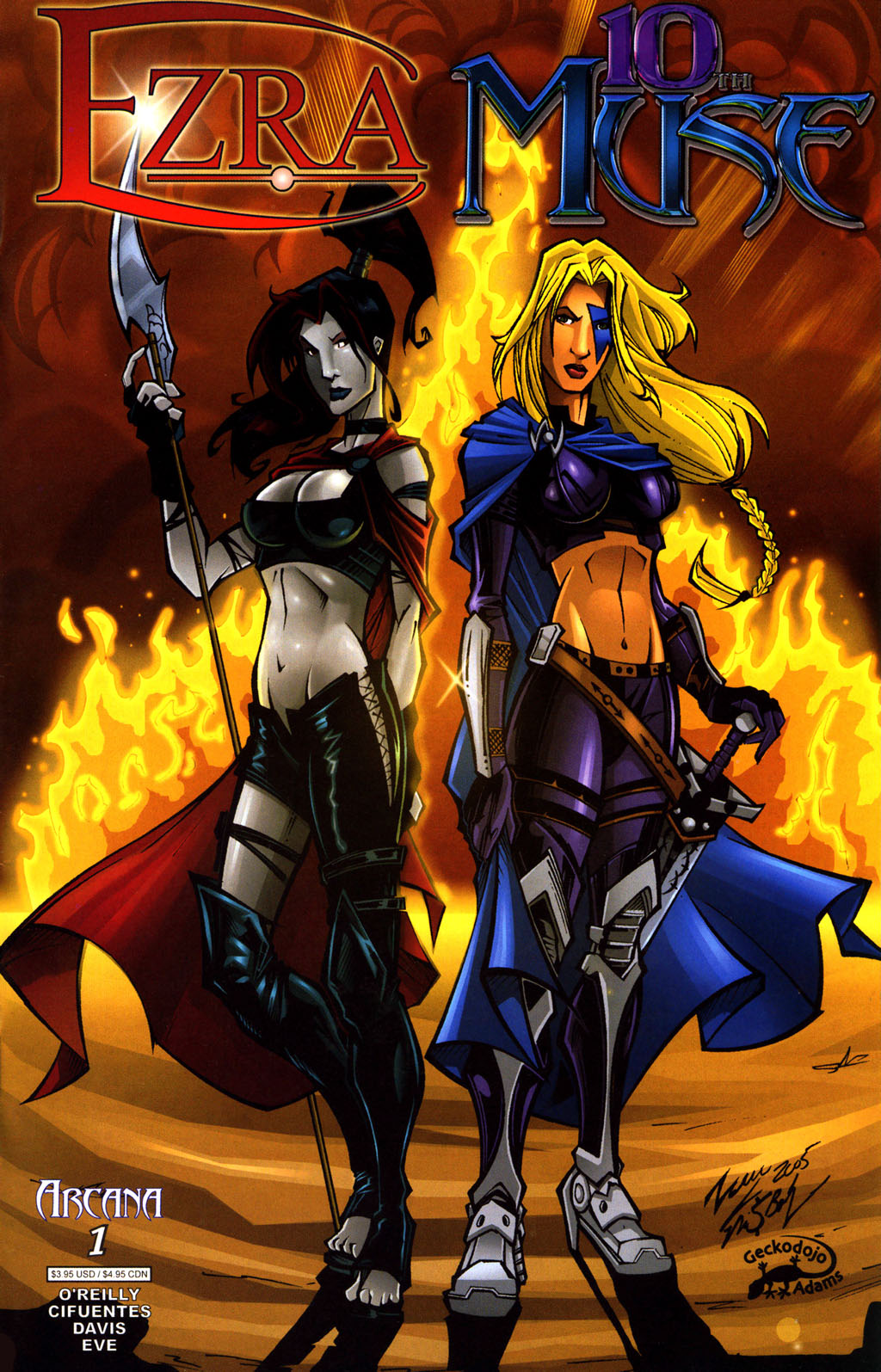 Read online Ezra vs. 10th Muse comic -  Issue # Full - 1