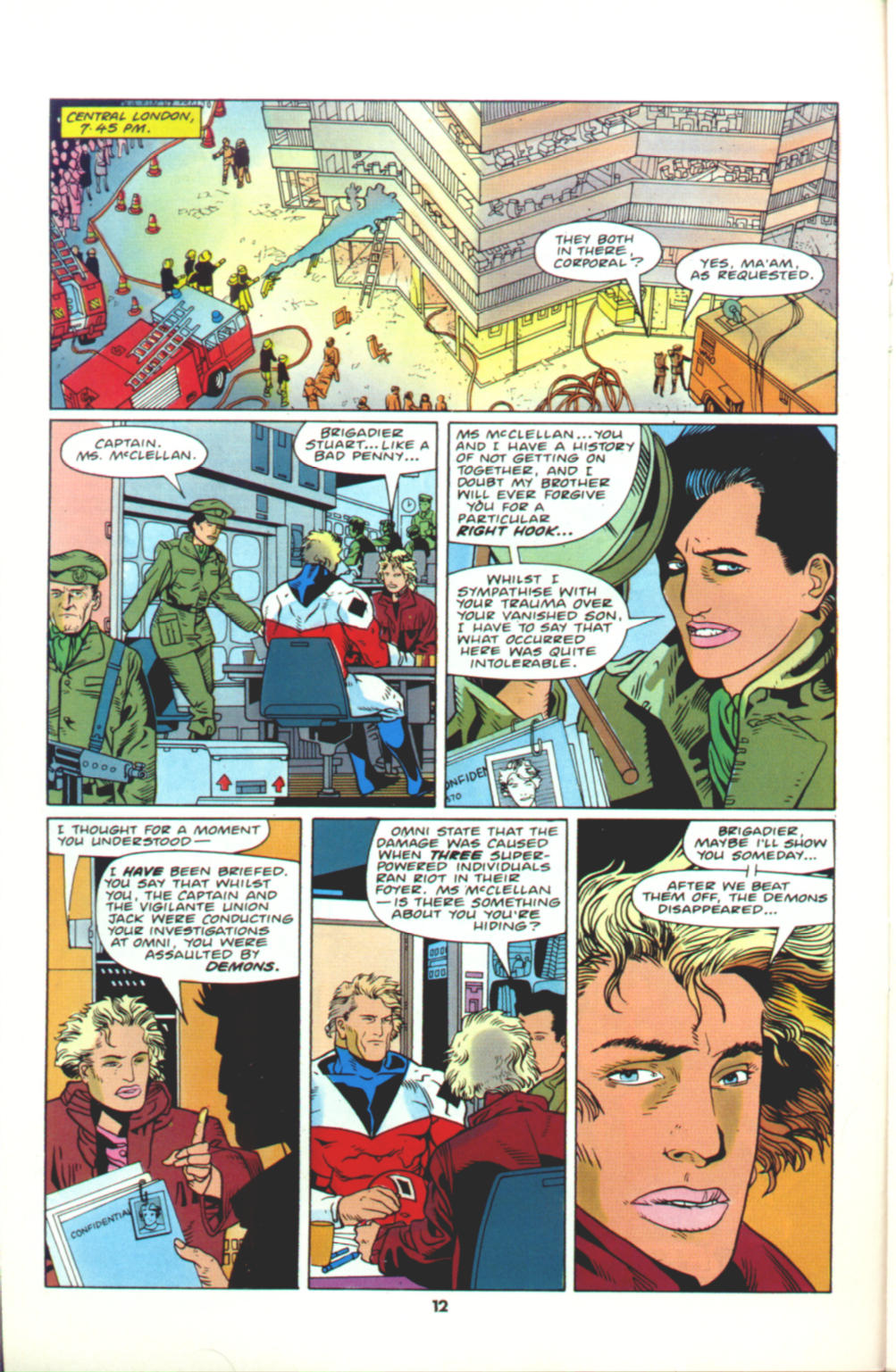 Read online The Knights of Pendragon comic -  Issue #10 - 12