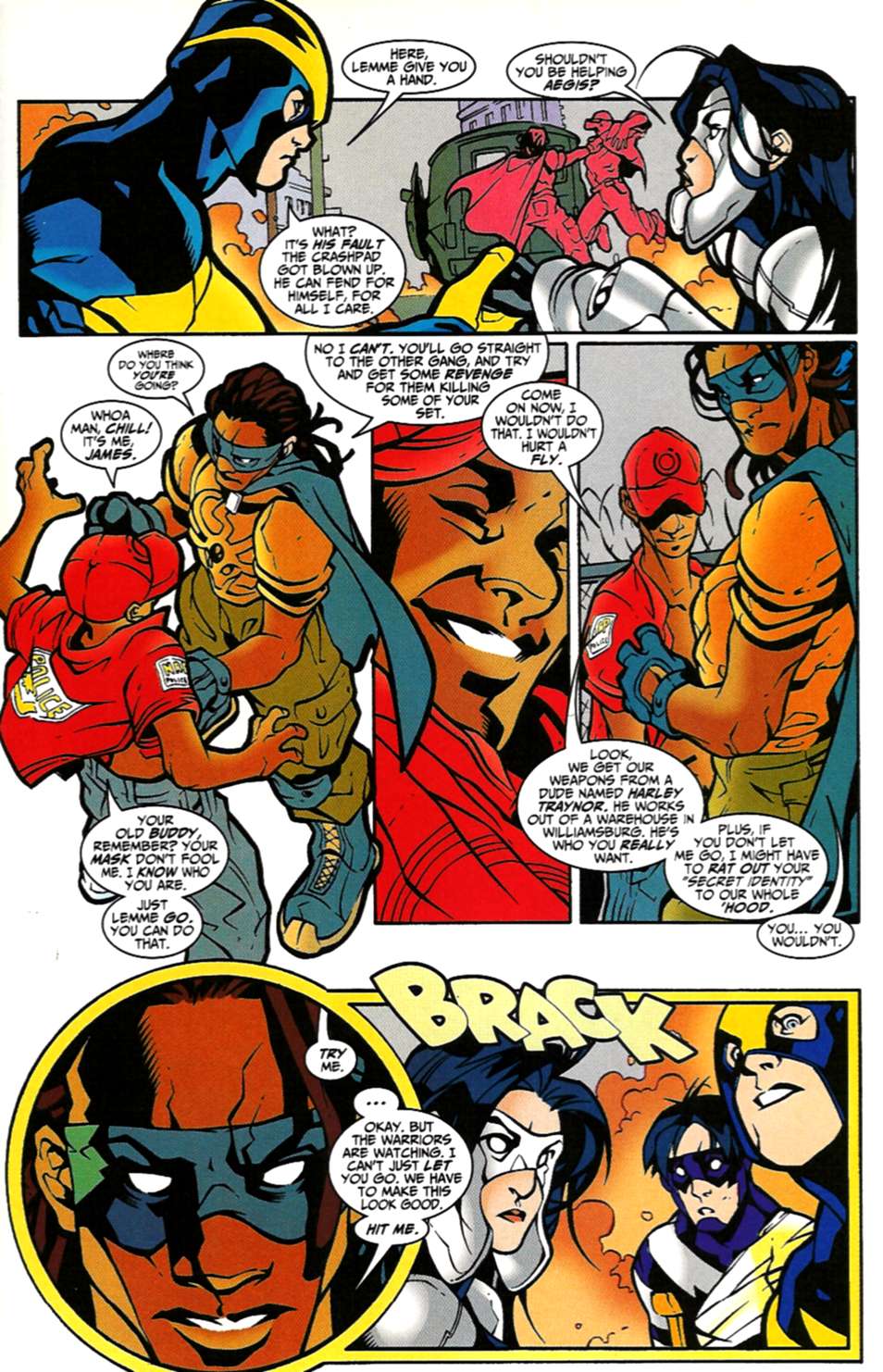 Read online New Warriors (1999) comic -  Issue #4 - 4