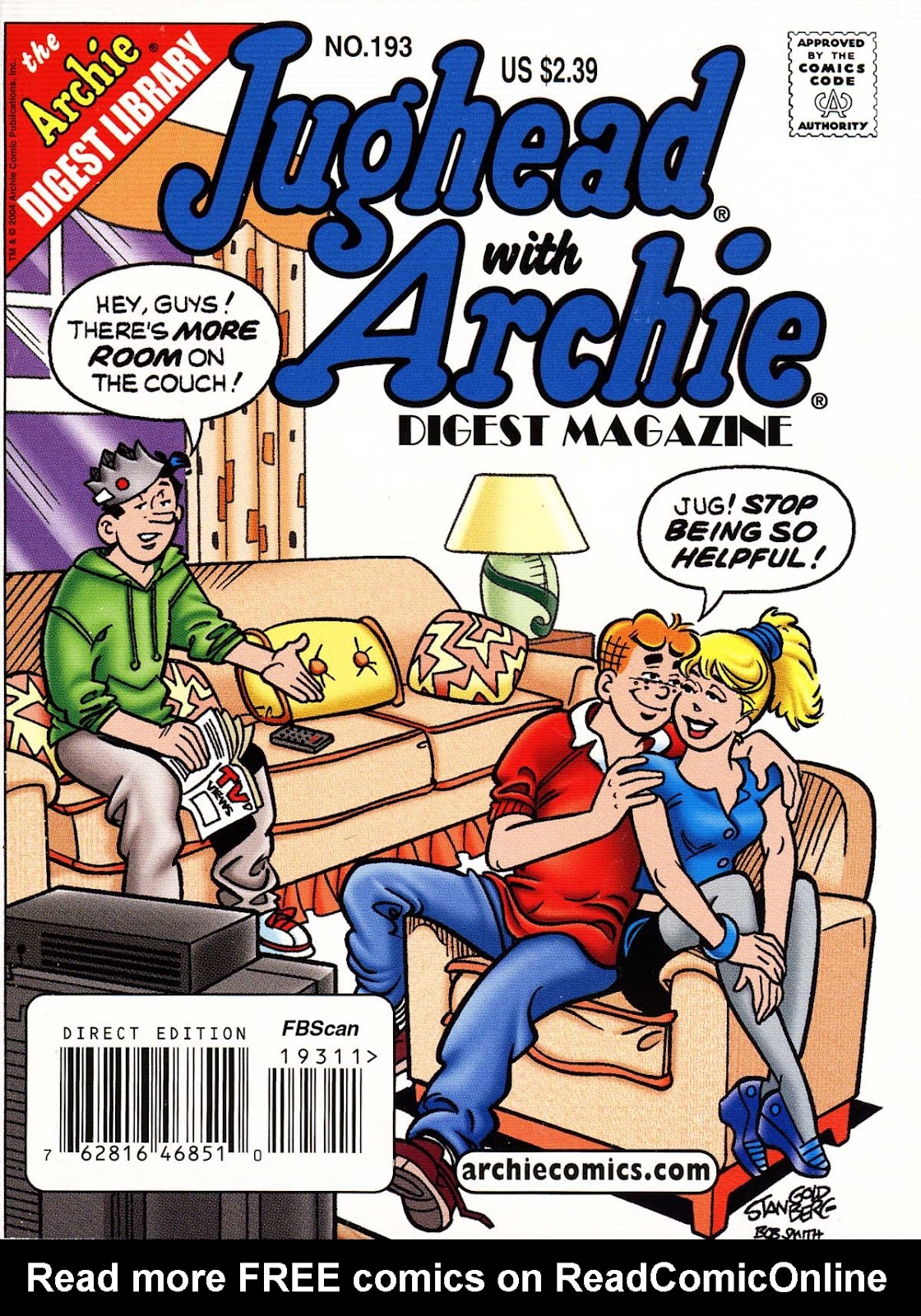 Jughead with Archie Digest Magazine issue 193 - Page 1