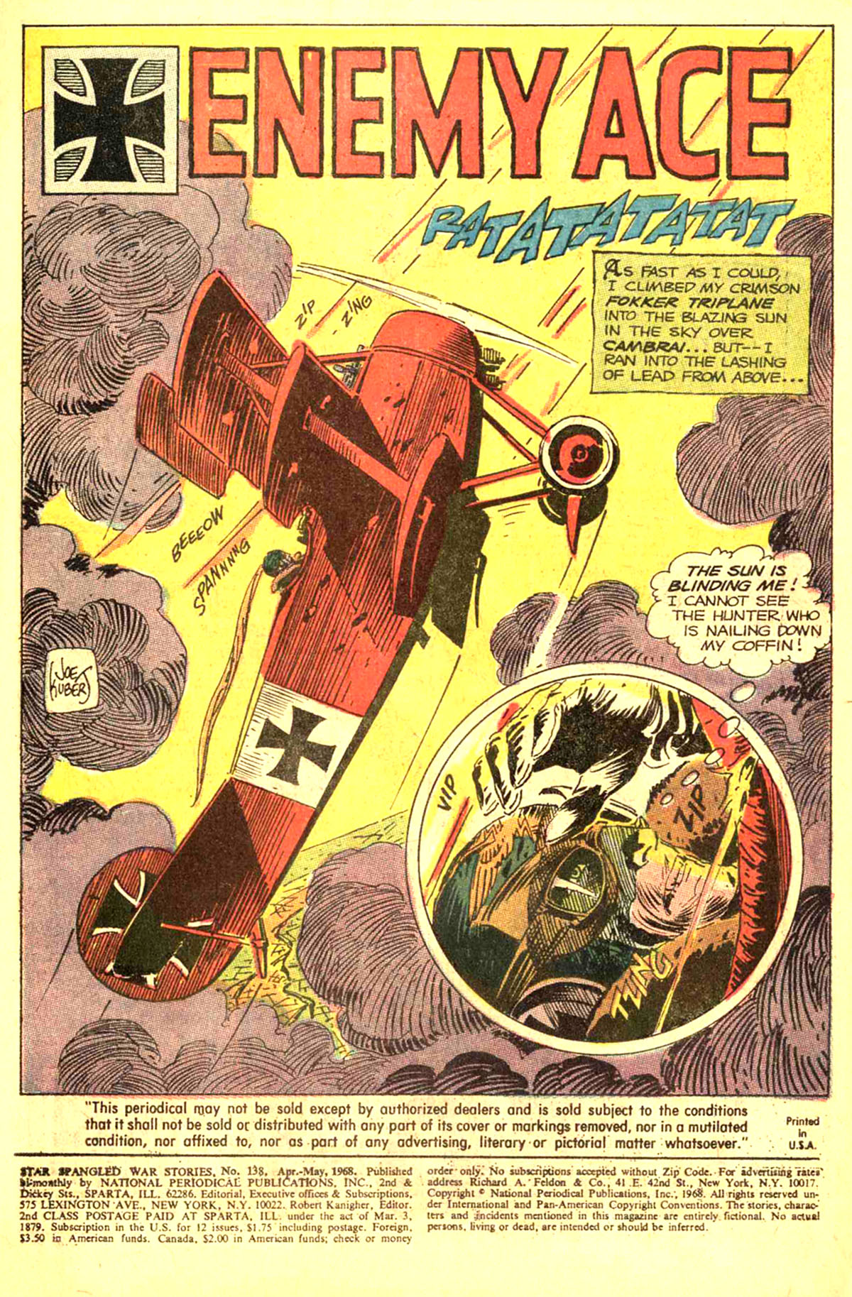 Read online Star Spangled War Stories (1952) comic -  Issue #138 - 3