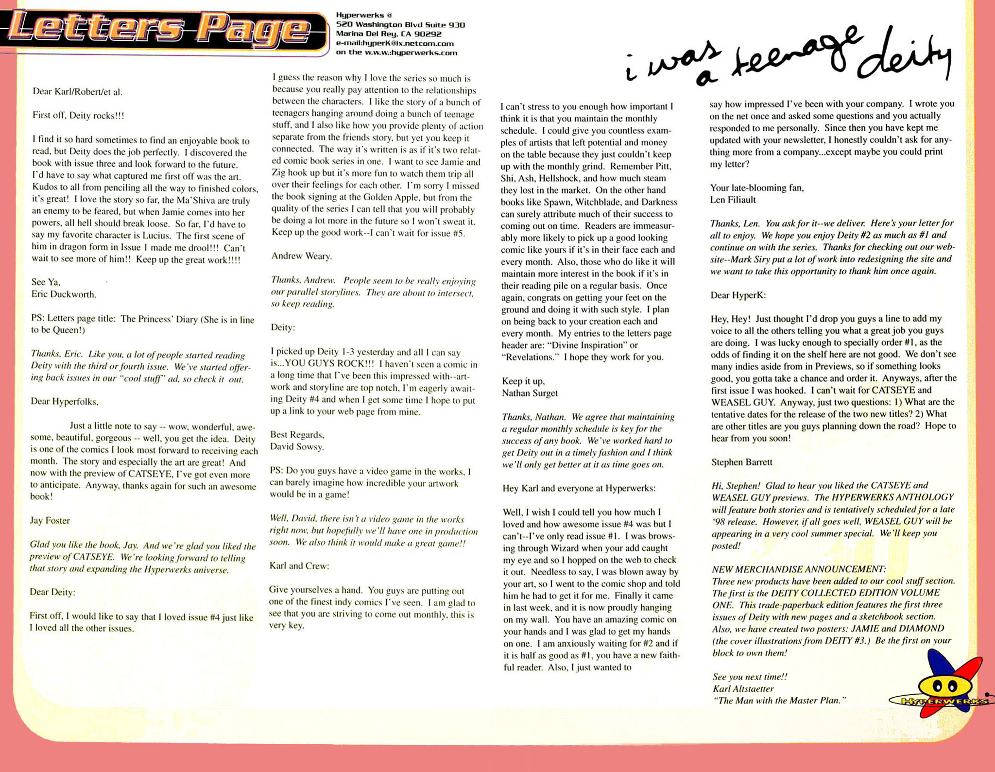 Read online Deity comic -  Issue #5 - 21