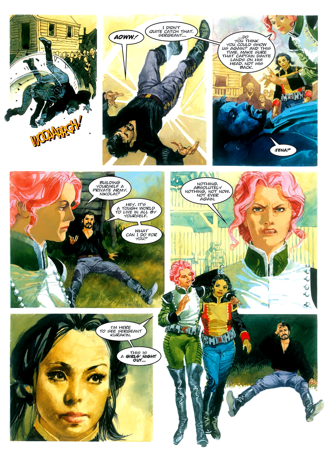 Read online Nikolai Dante comic -  Issue # TPB 8 - 191