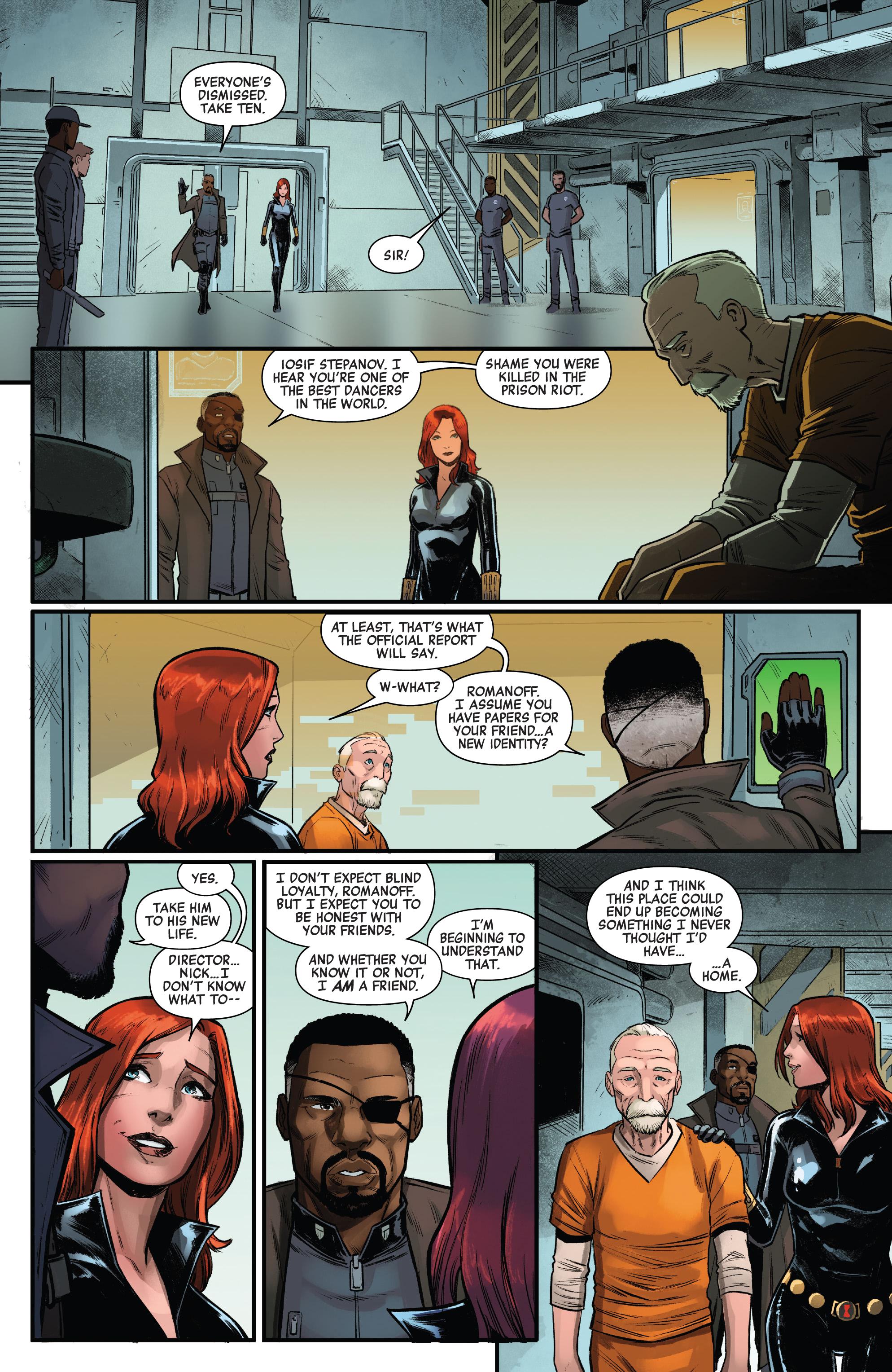 Read online Marvel's Avengers comic -  Issue # Black Widow - 21