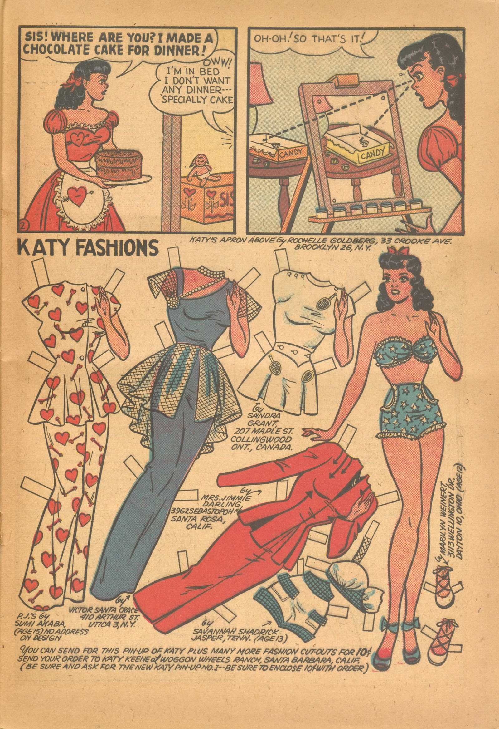 Read online Katy Keene (1949) comic -  Issue #13 - 29