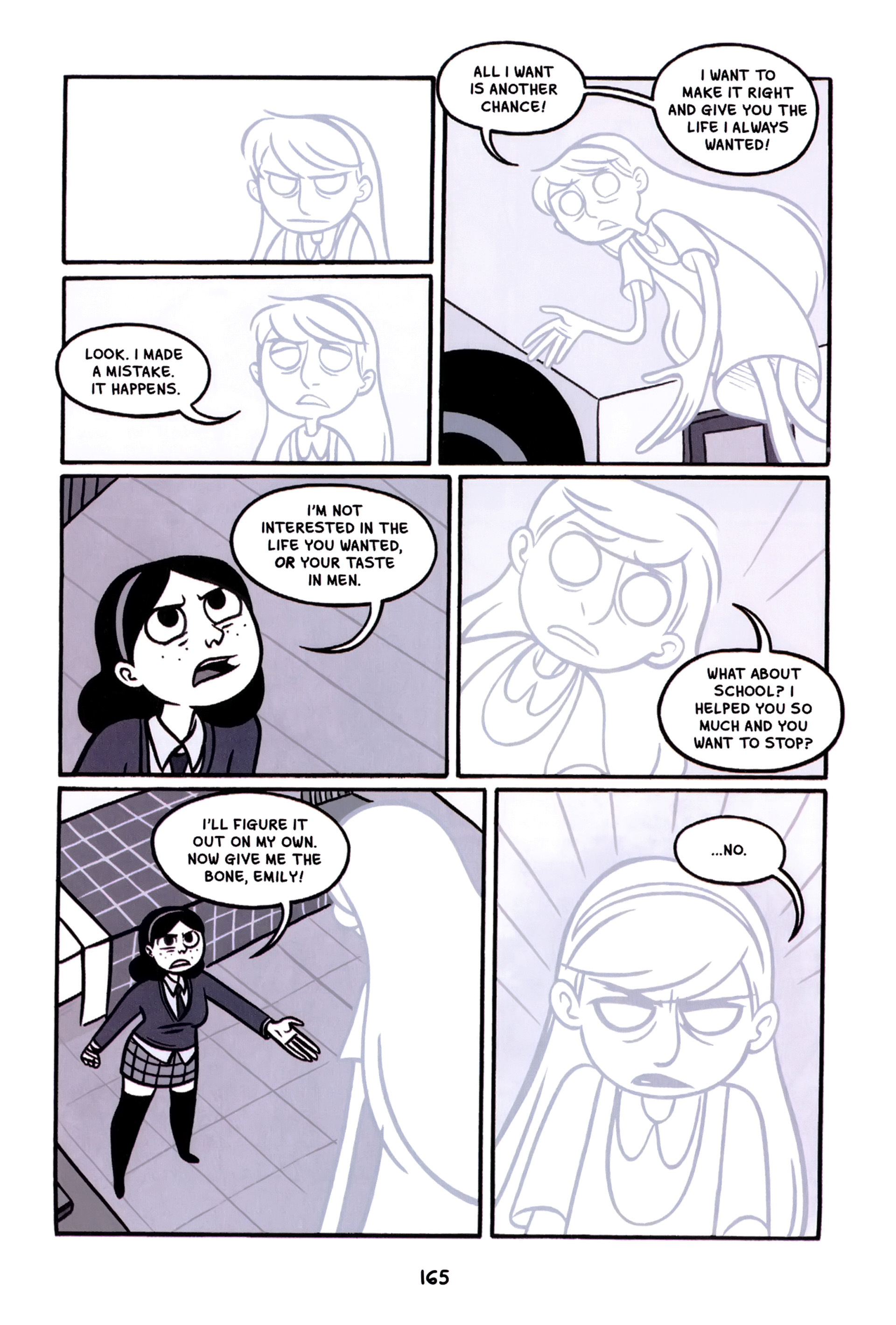 Read online Anya's Ghost comic -  Issue #1 - 166