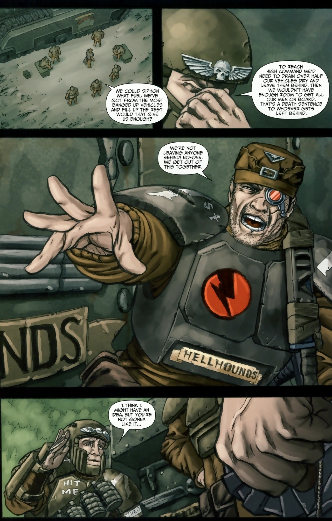 Read online Warhammer 40,000: Fire & Honour comic -  Issue #3 - 17