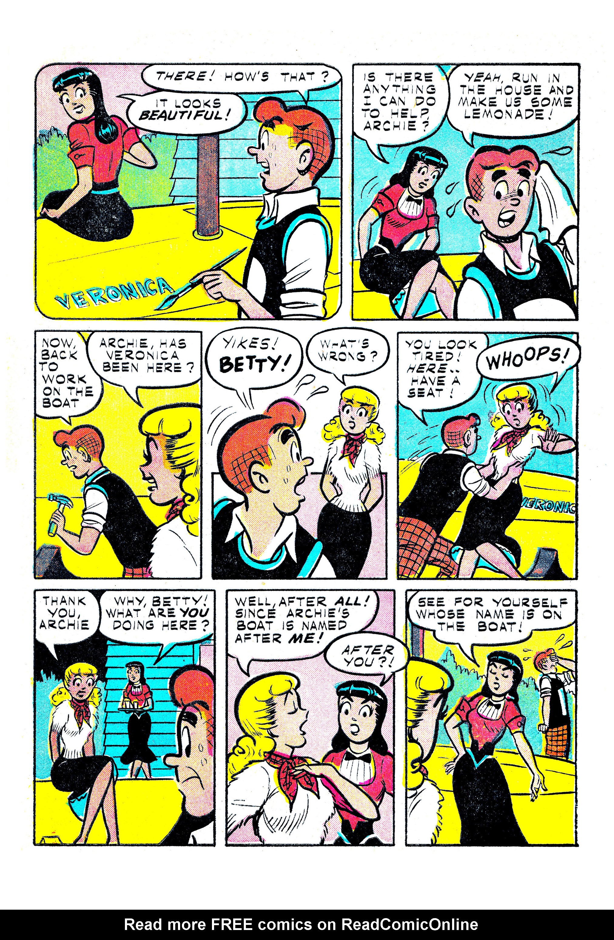 Read online Archie's Girls Betty and Veronica comic -  Issue #27 - 31