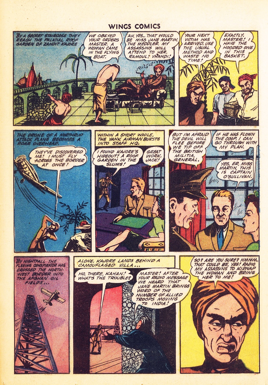 Read online Wings Comics comic -  Issue #34 - 44