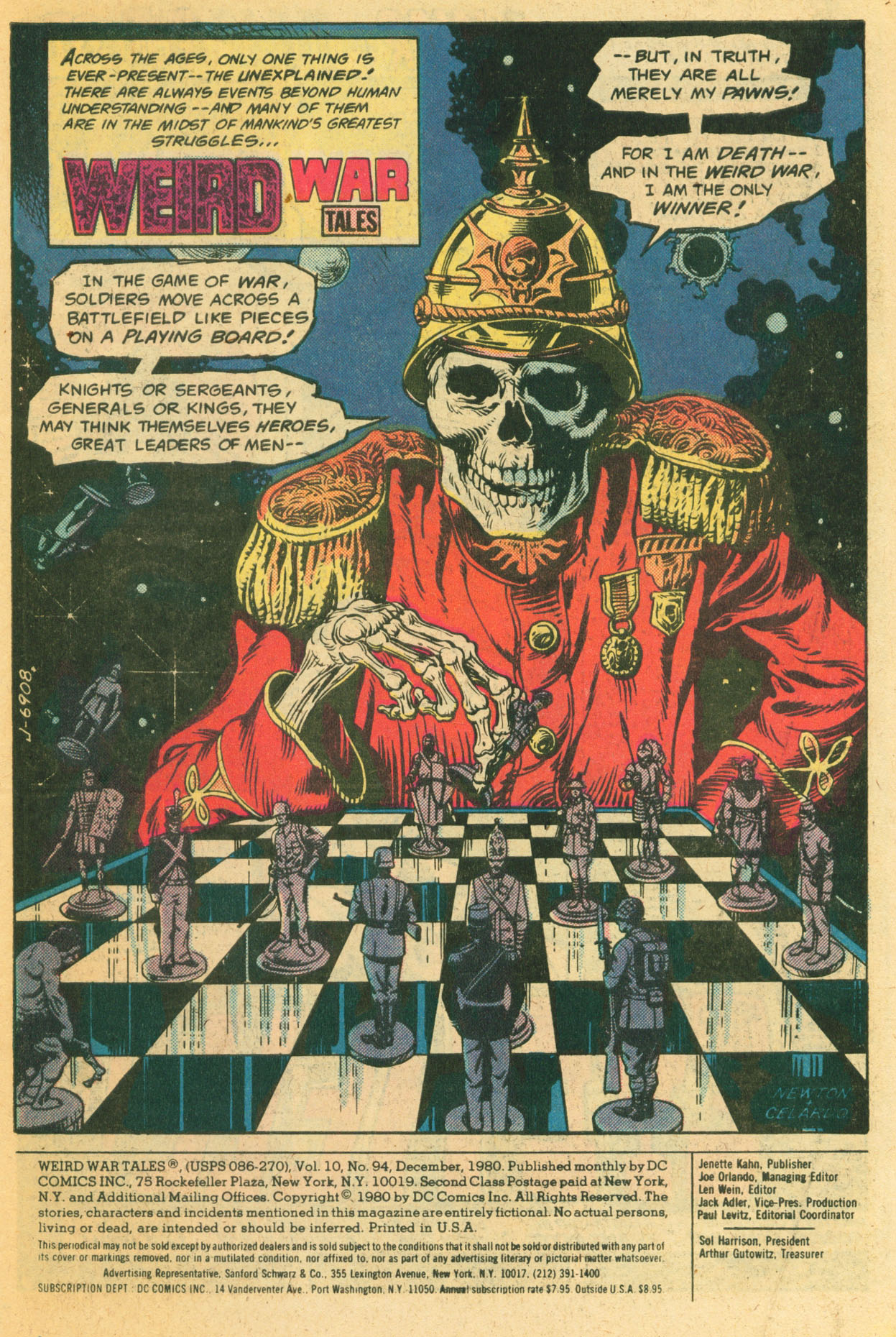 Read online Weird War Tales (1971) comic -  Issue #94 - 2