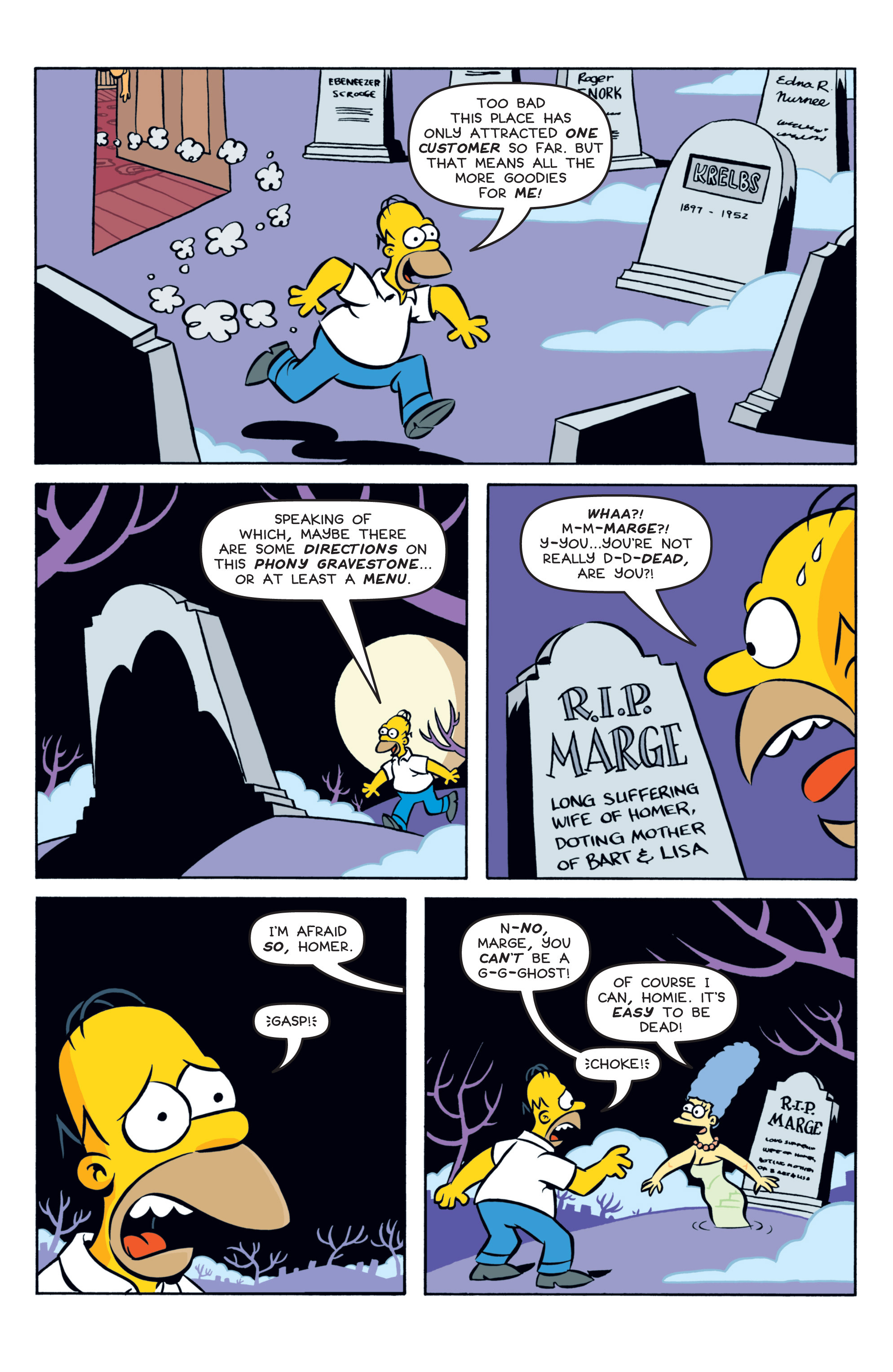 Read online Treehouse of Horror comic -  Issue #19 - 9