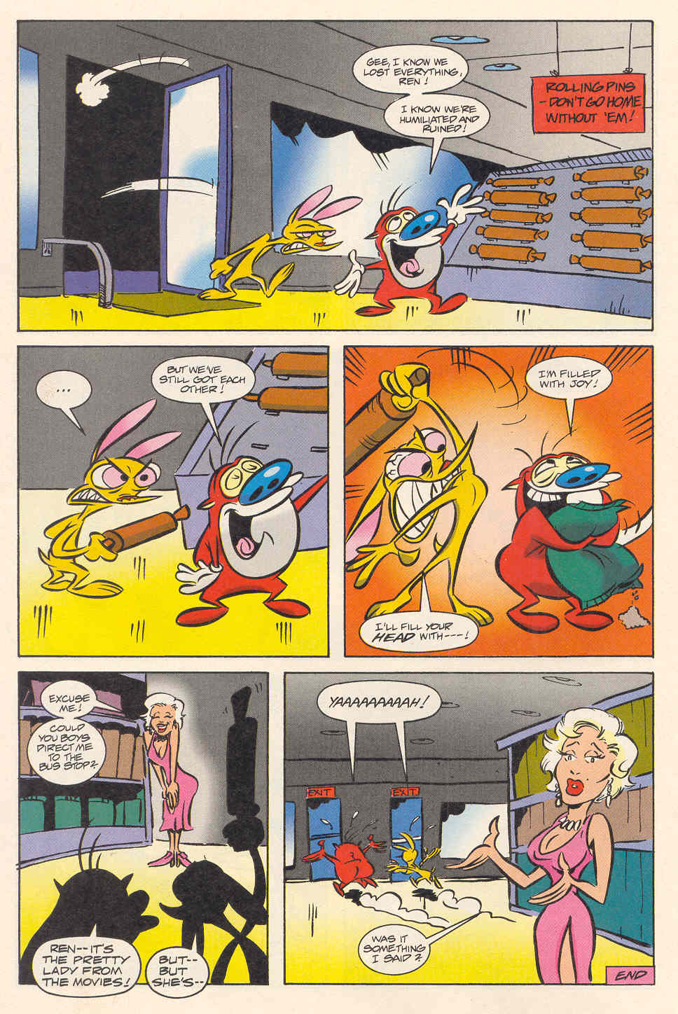 Read online The Ren & Stimpy Show comic -  Issue #16 - 17