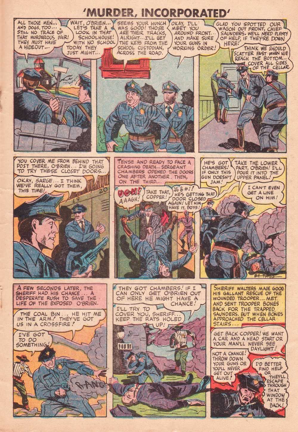 Read online Murder Incorporated (1948) comic -  Issue #8 - 19