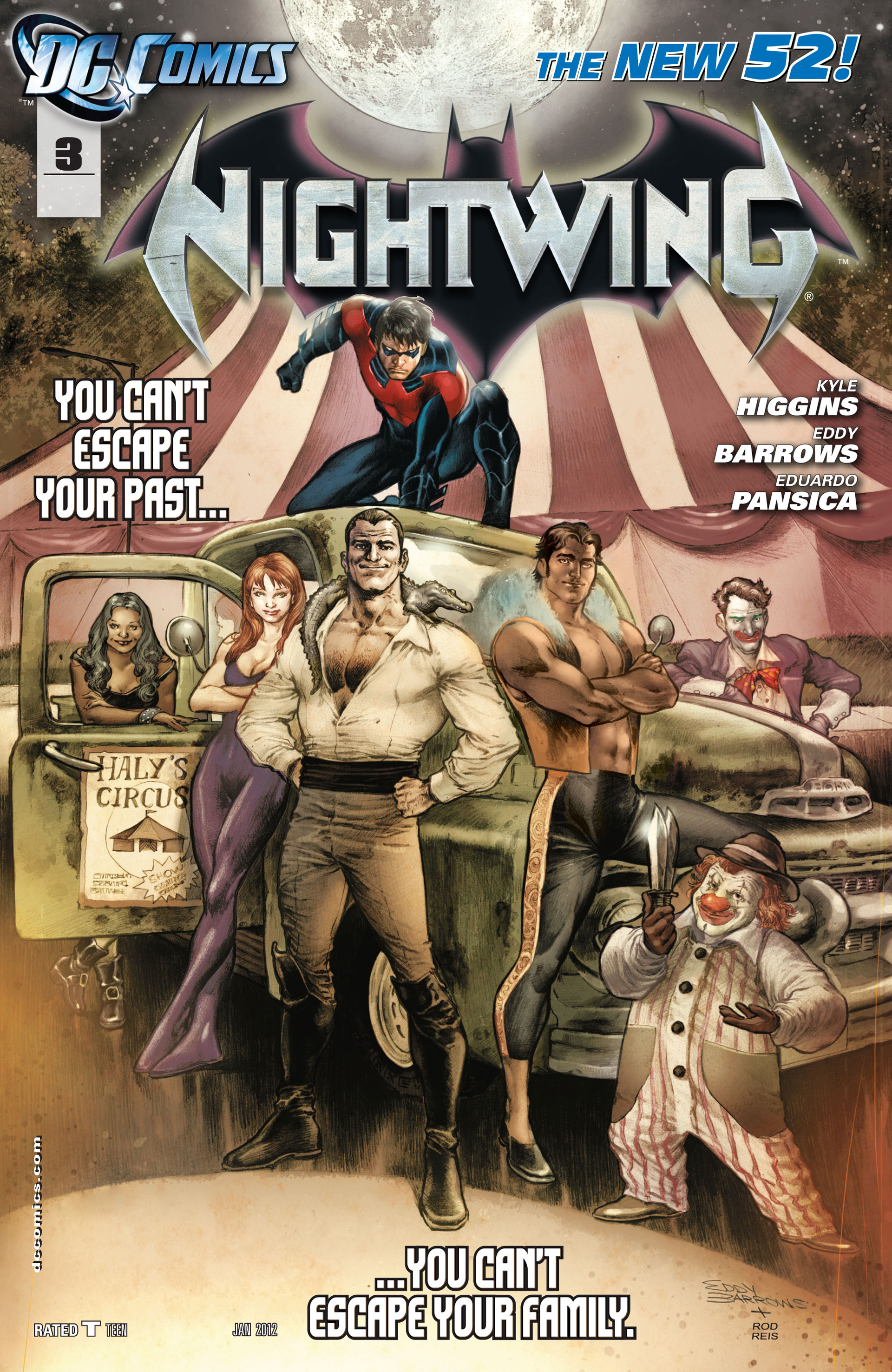 Read online Nightwing (2011) comic -  Issue #3 - 1
