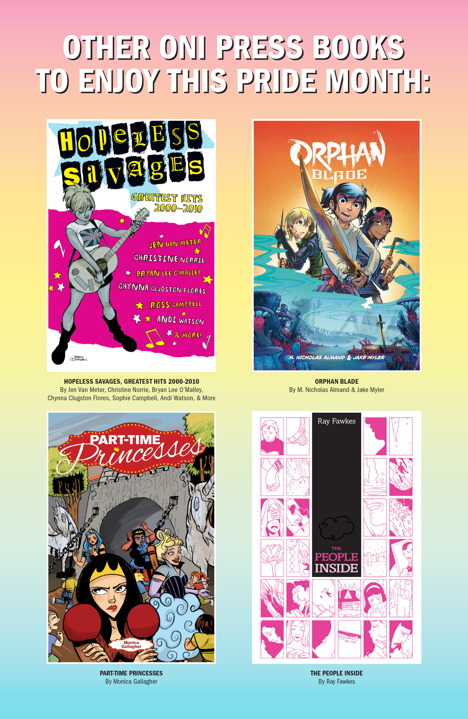 Read online Oni Press Pride Spectacular comic -  Issue # Full - 43
