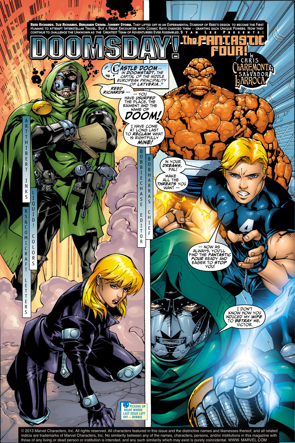 Read online Fantastic Four (1998) comic -  Issue #31 - 2