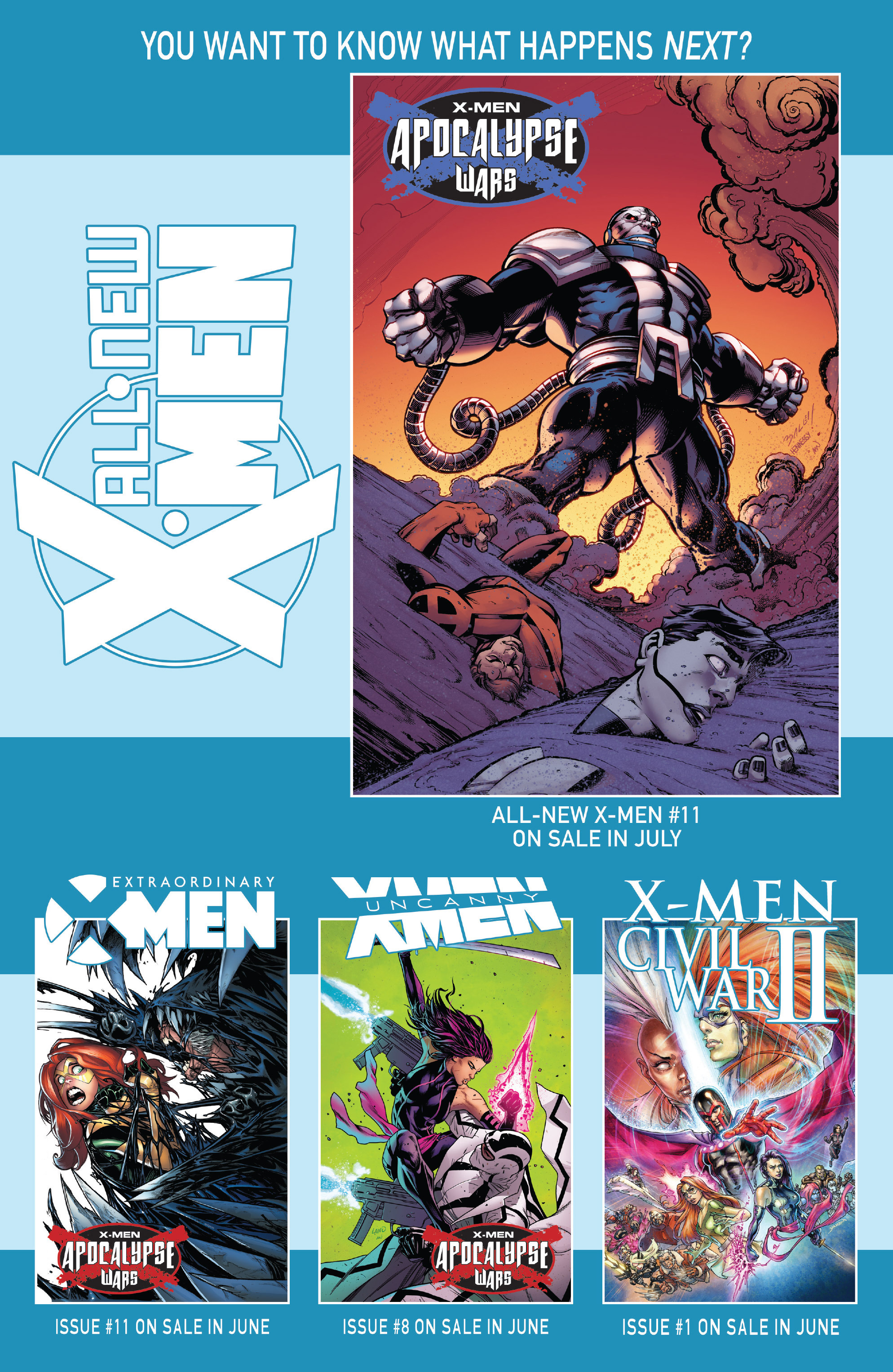 Read online X-Men: Apocalypse Wars comic -  Issue # TPB 2 - 127