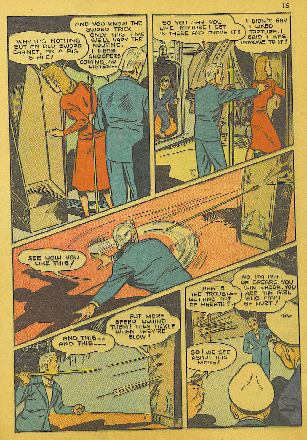 Read online Super-Magician Comics comic -  Issue #10 - 15