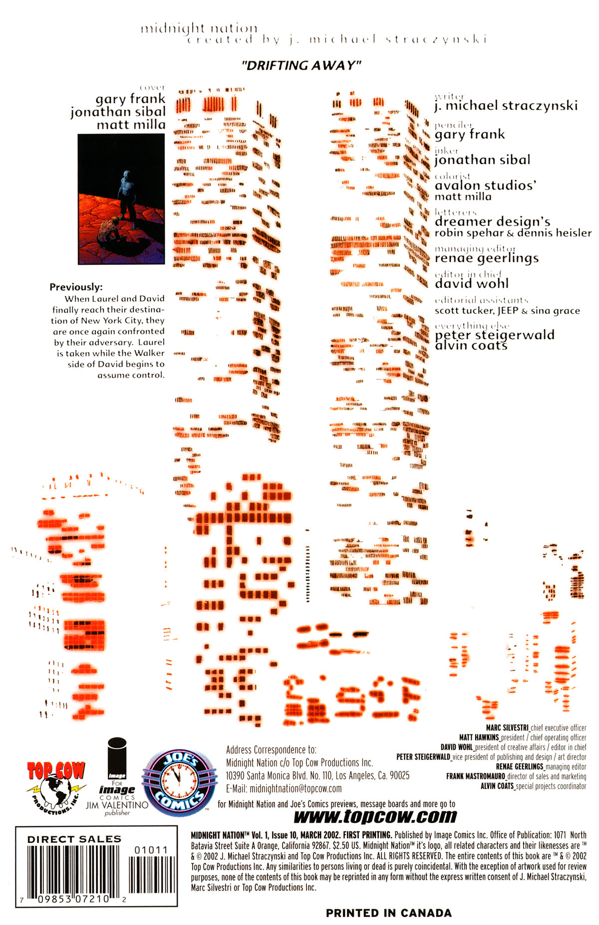 Read online Midnight Nation comic -  Issue #10 - 2