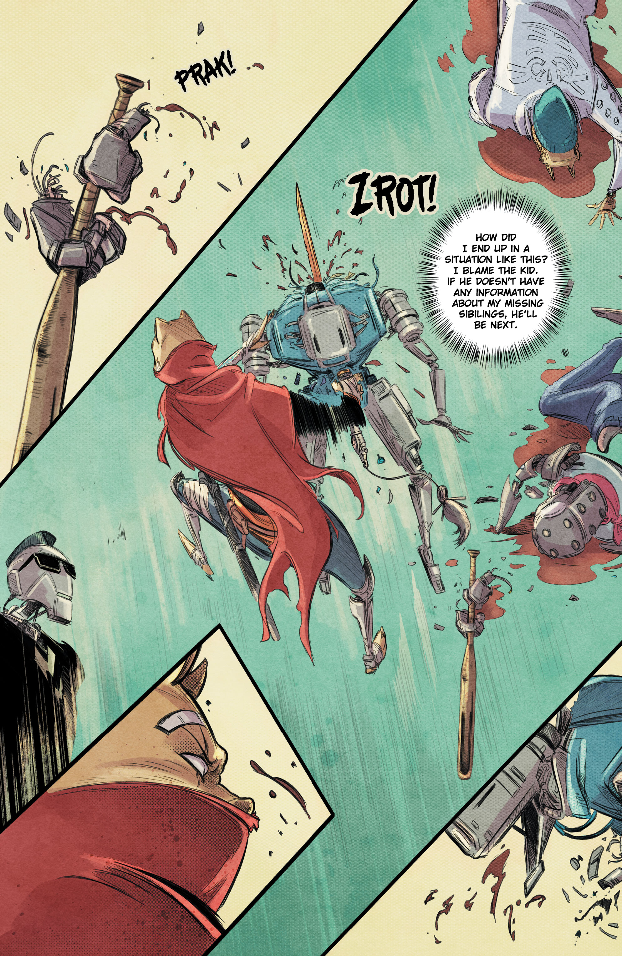 Read online Samurai Doggy comic -  Issue #3 - 4