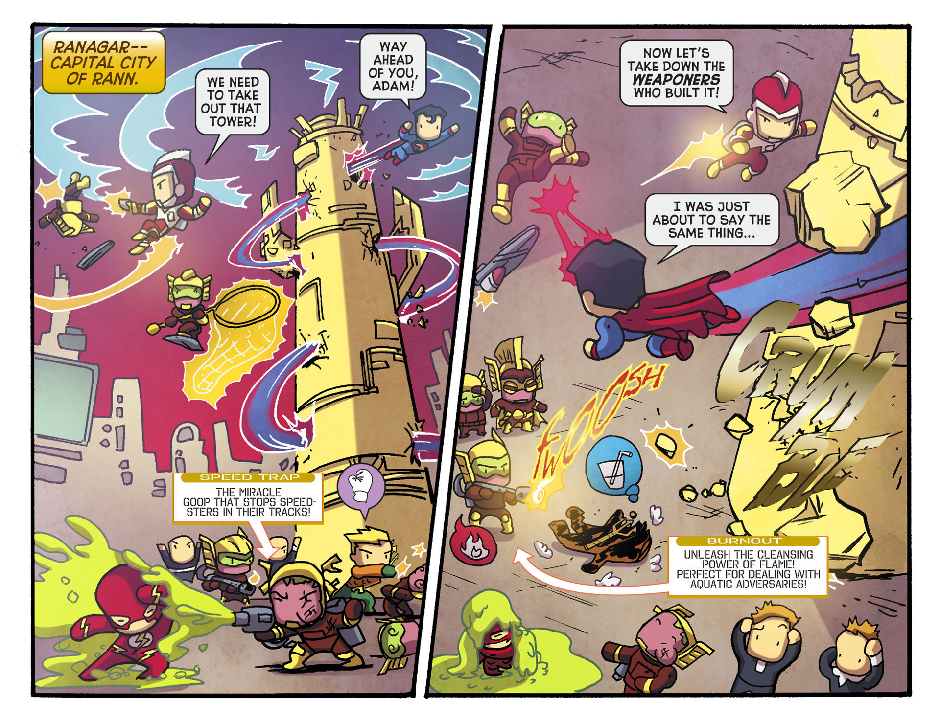 Read online Scribblenauts Unmasked: A Crisis of Imagination comic -  Issue #7 - 6
