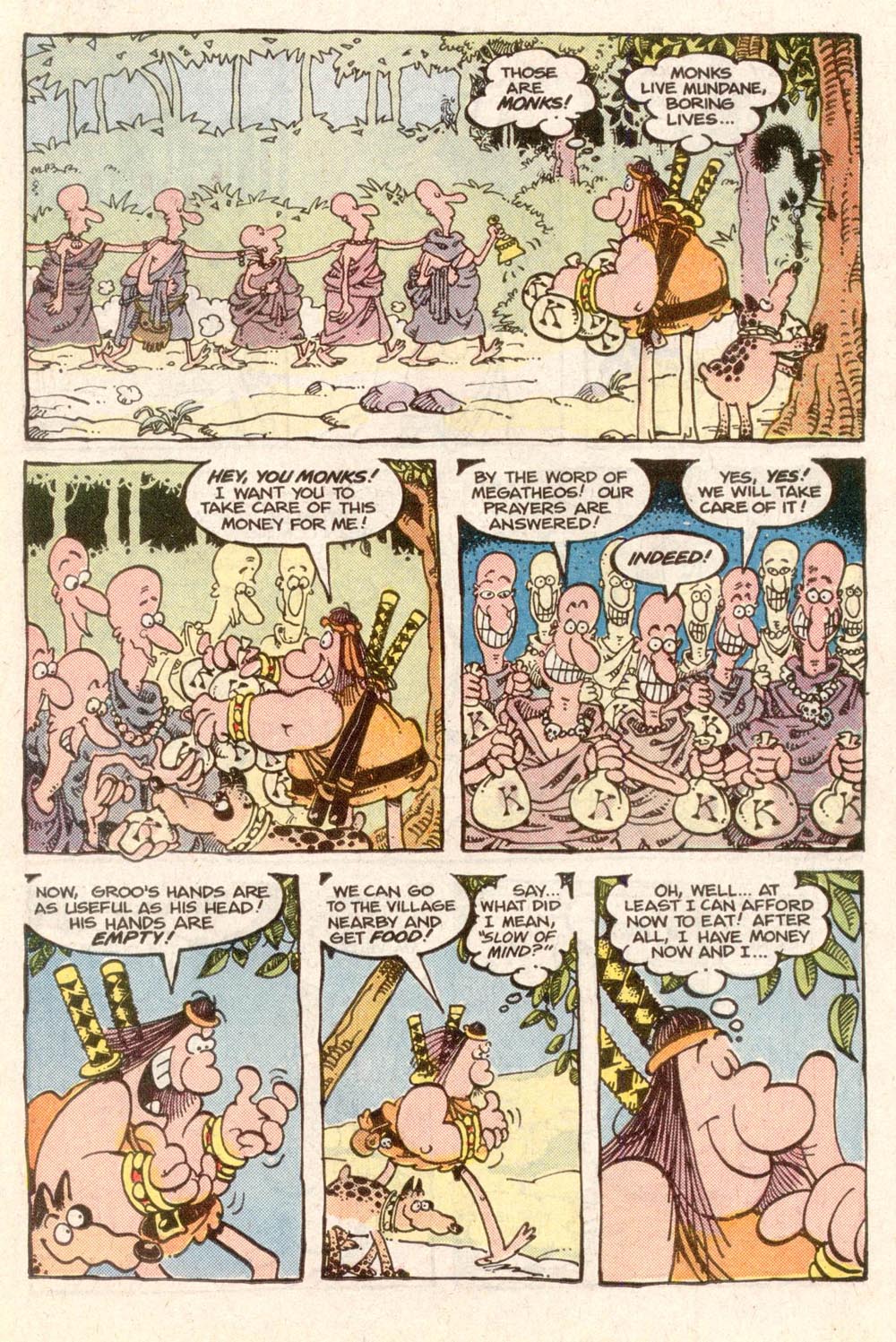 Read online Sergio Aragonés Groo the Wanderer comic -  Issue #32 - 9