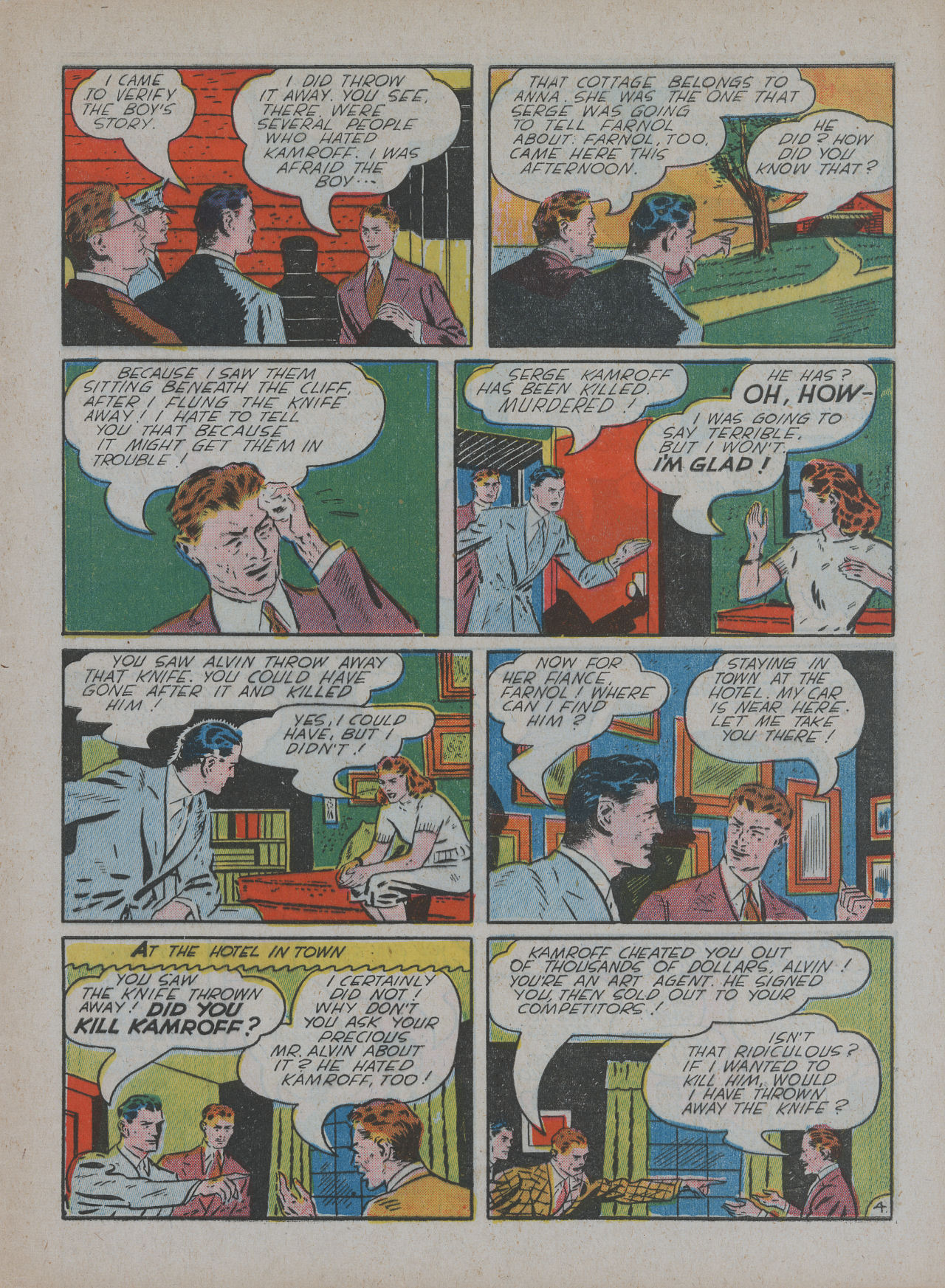 Read online Detective Comics (1937) comic -  Issue #56 - 55