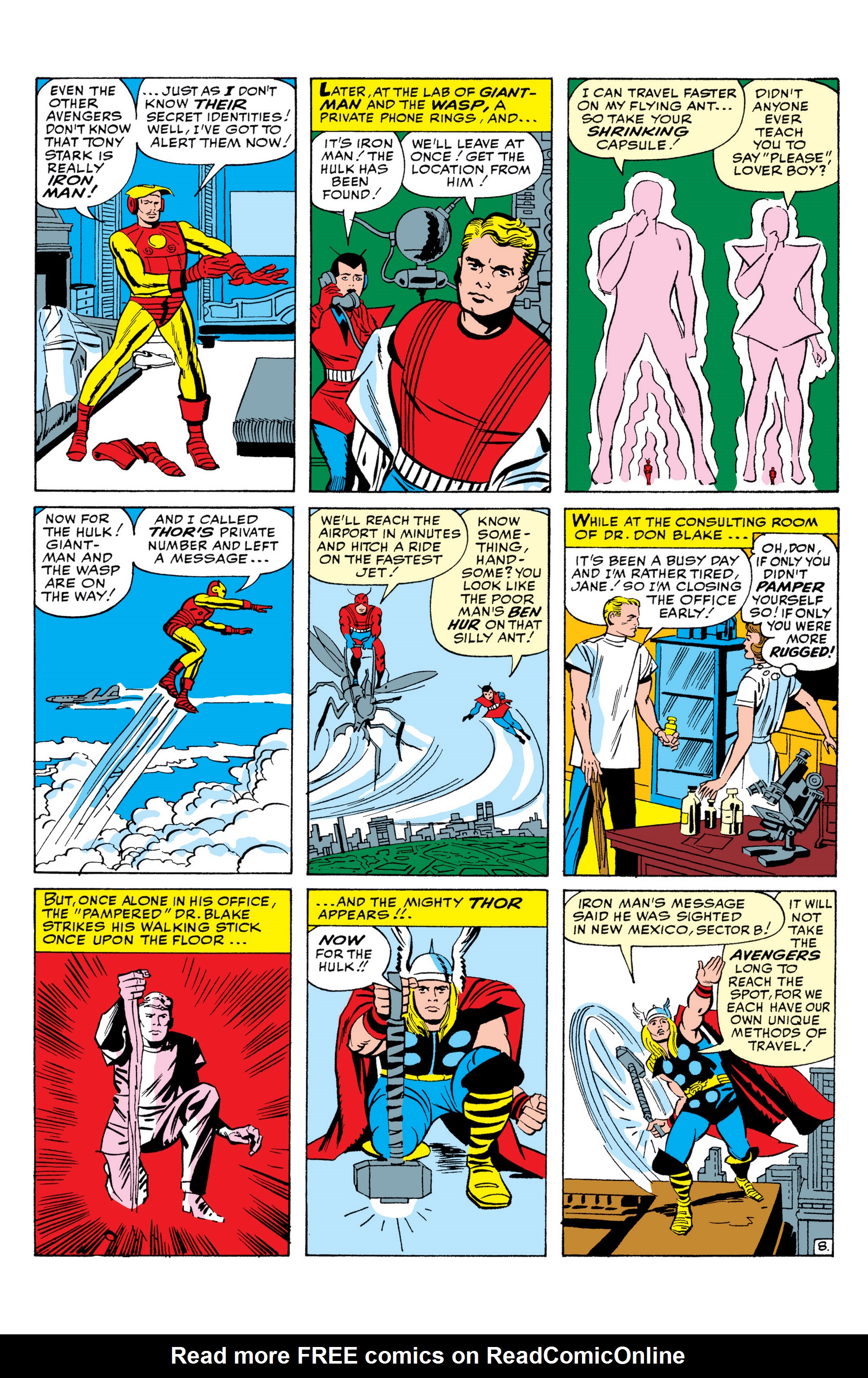 Read online Marvel Masterworks: The Avengers comic -  Issue # TPB 1 (Part 1) - 60